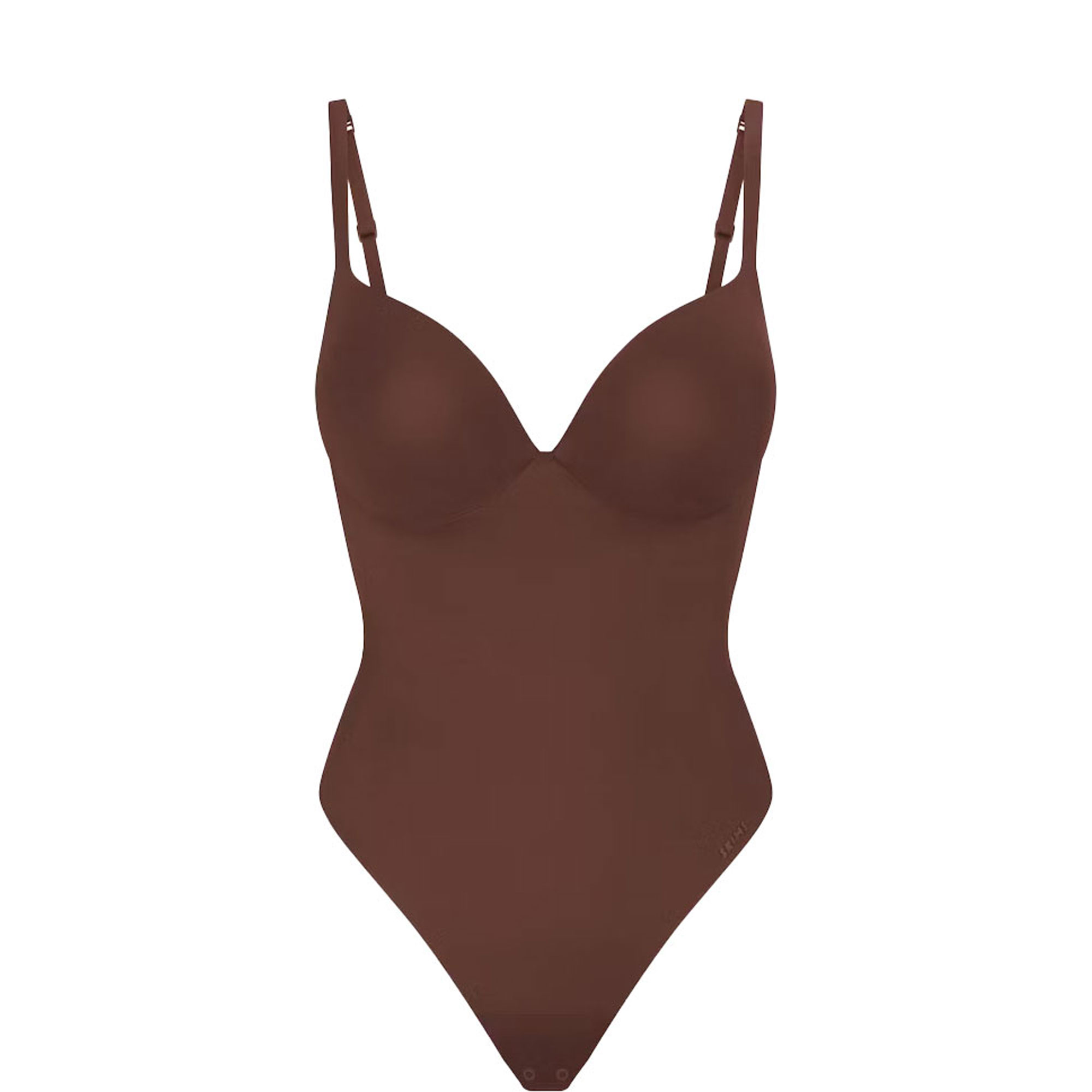 Push-Up Thong Bodysuit Cocoa