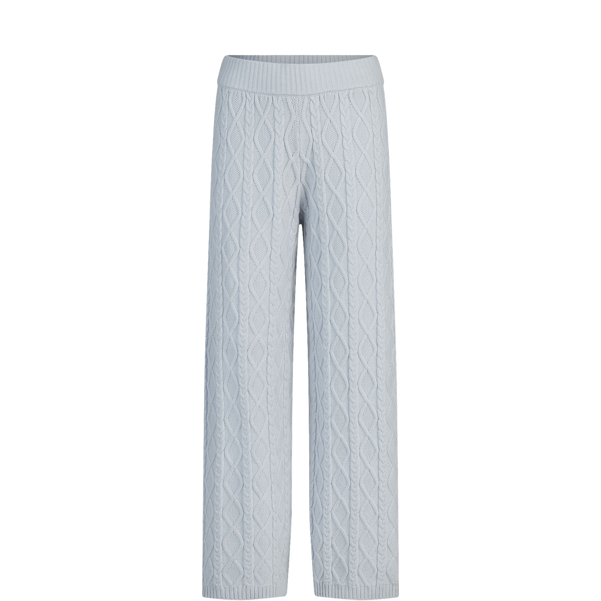 Cableknit Straight Leg Pant Zen Blue