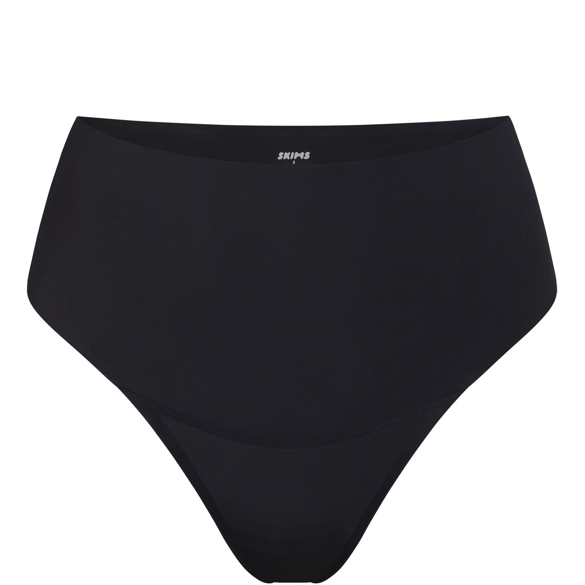 High Waisted Thong Onyx