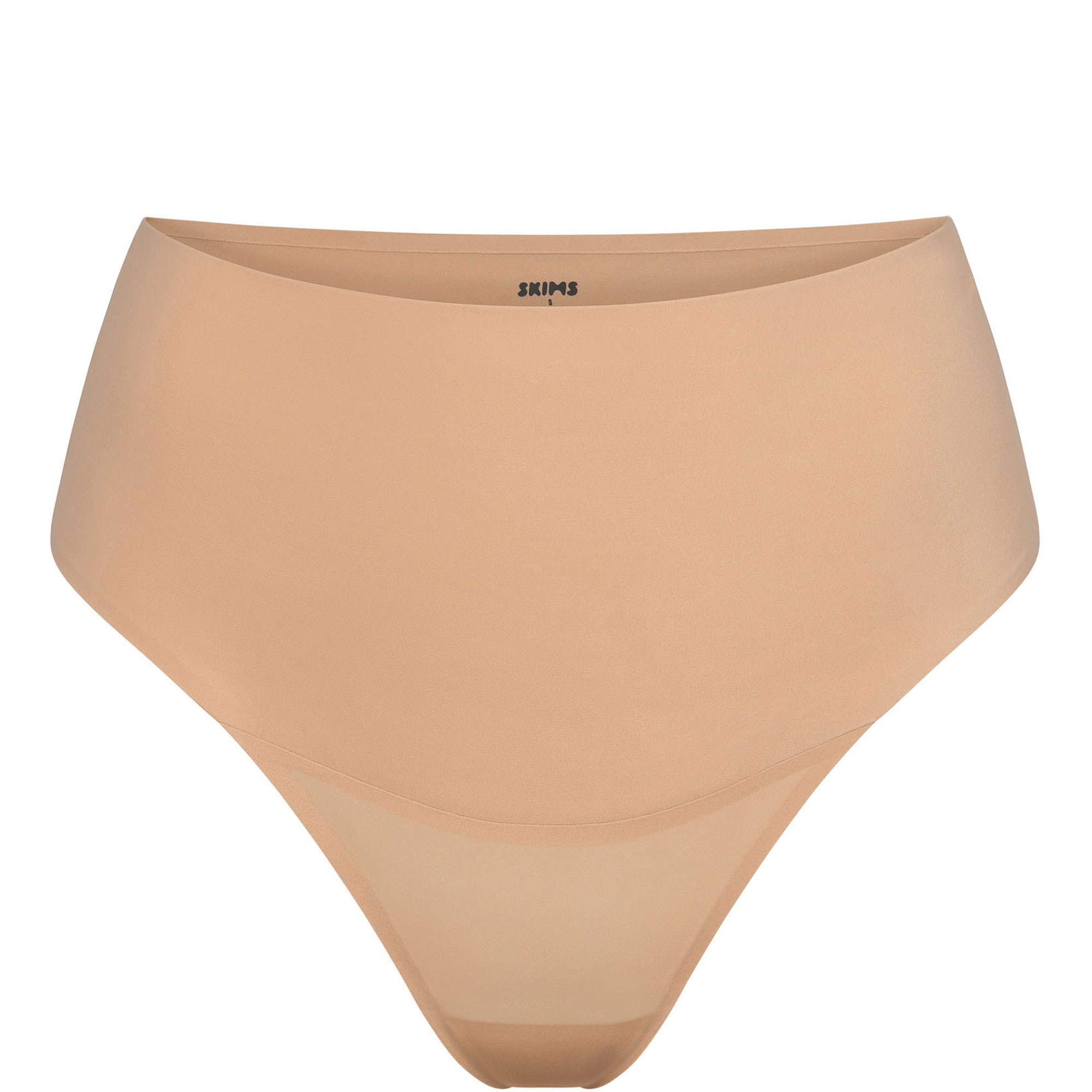 High Waisted Thong Clay