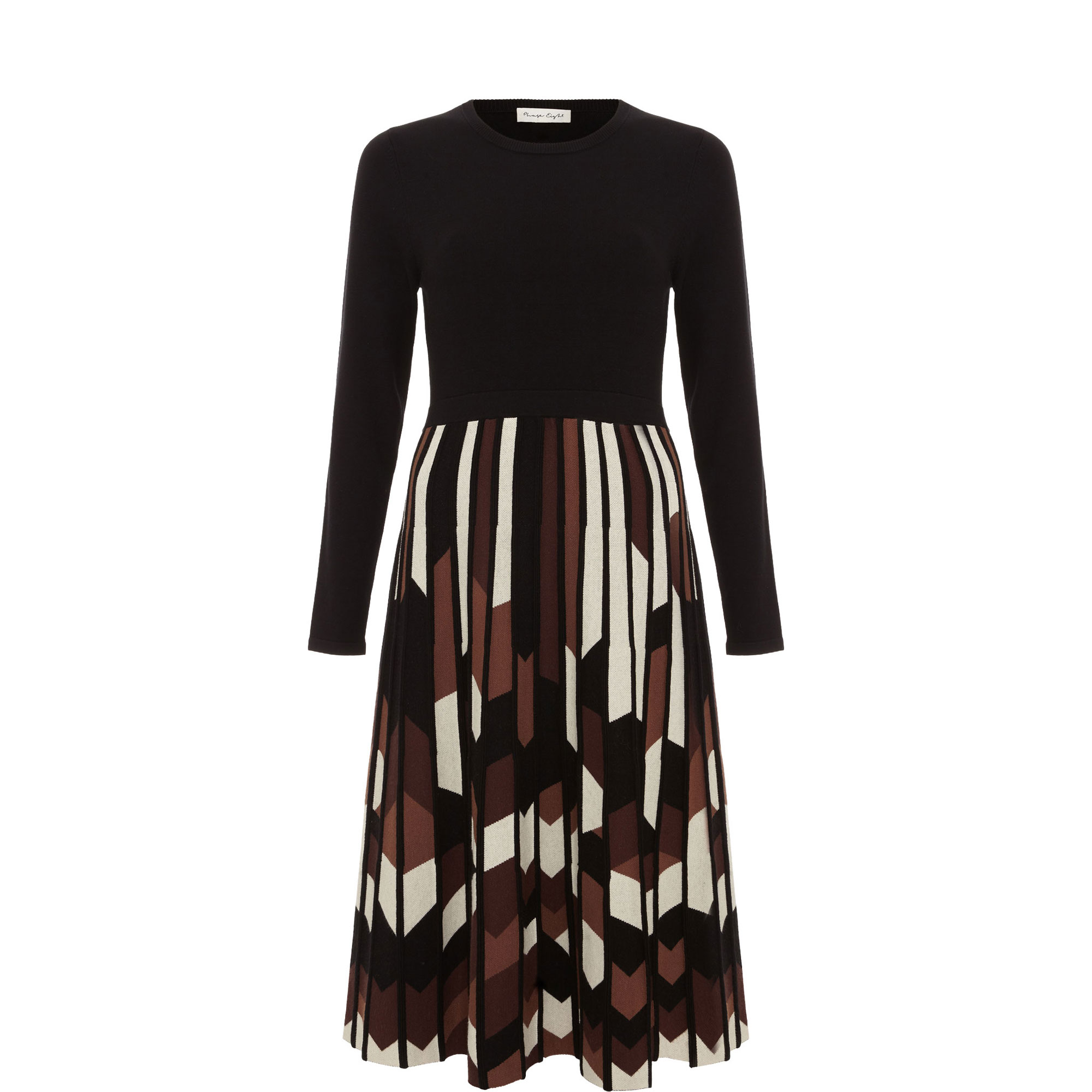 Maci Abstract Knitted Dress