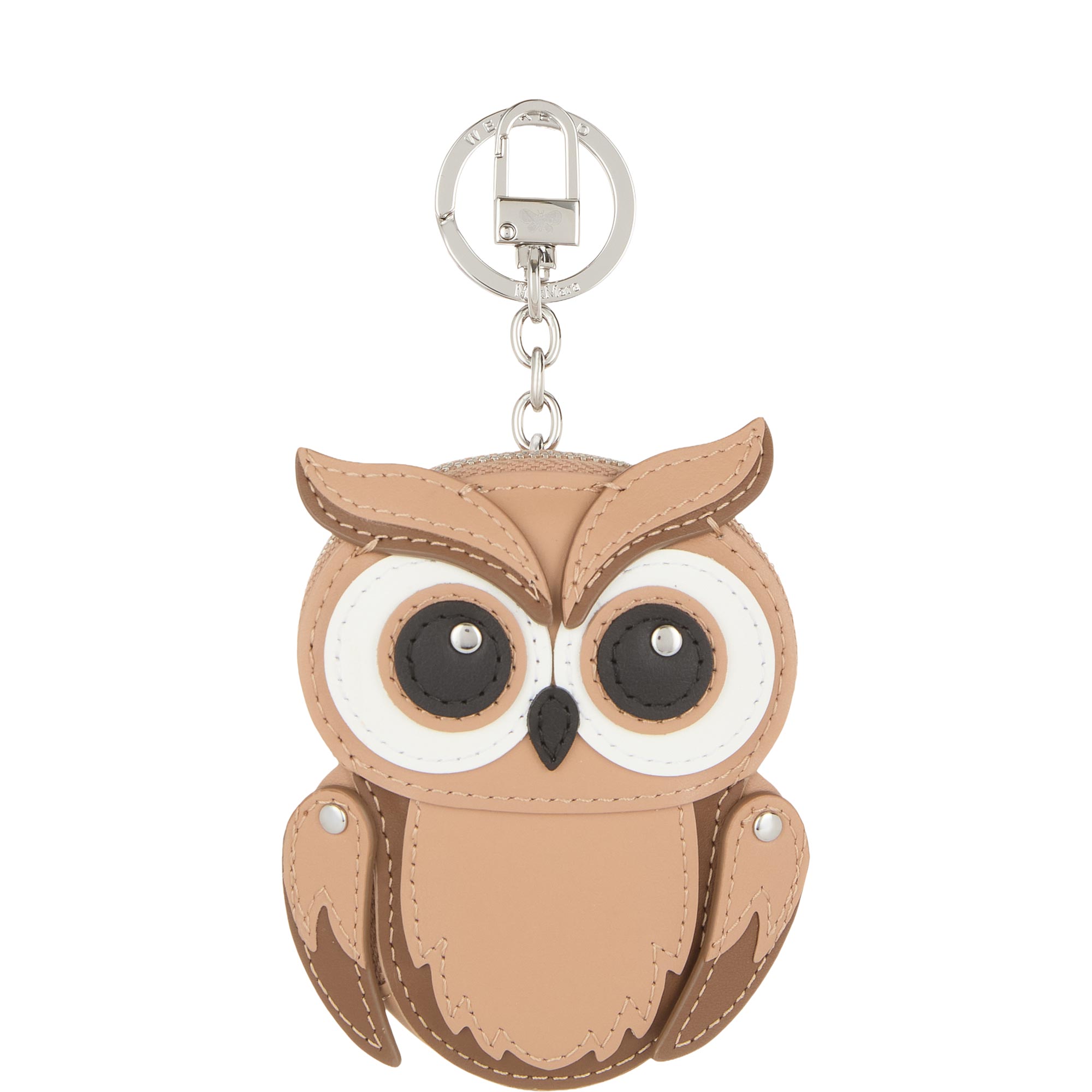 Seta Owl Leather Keyring