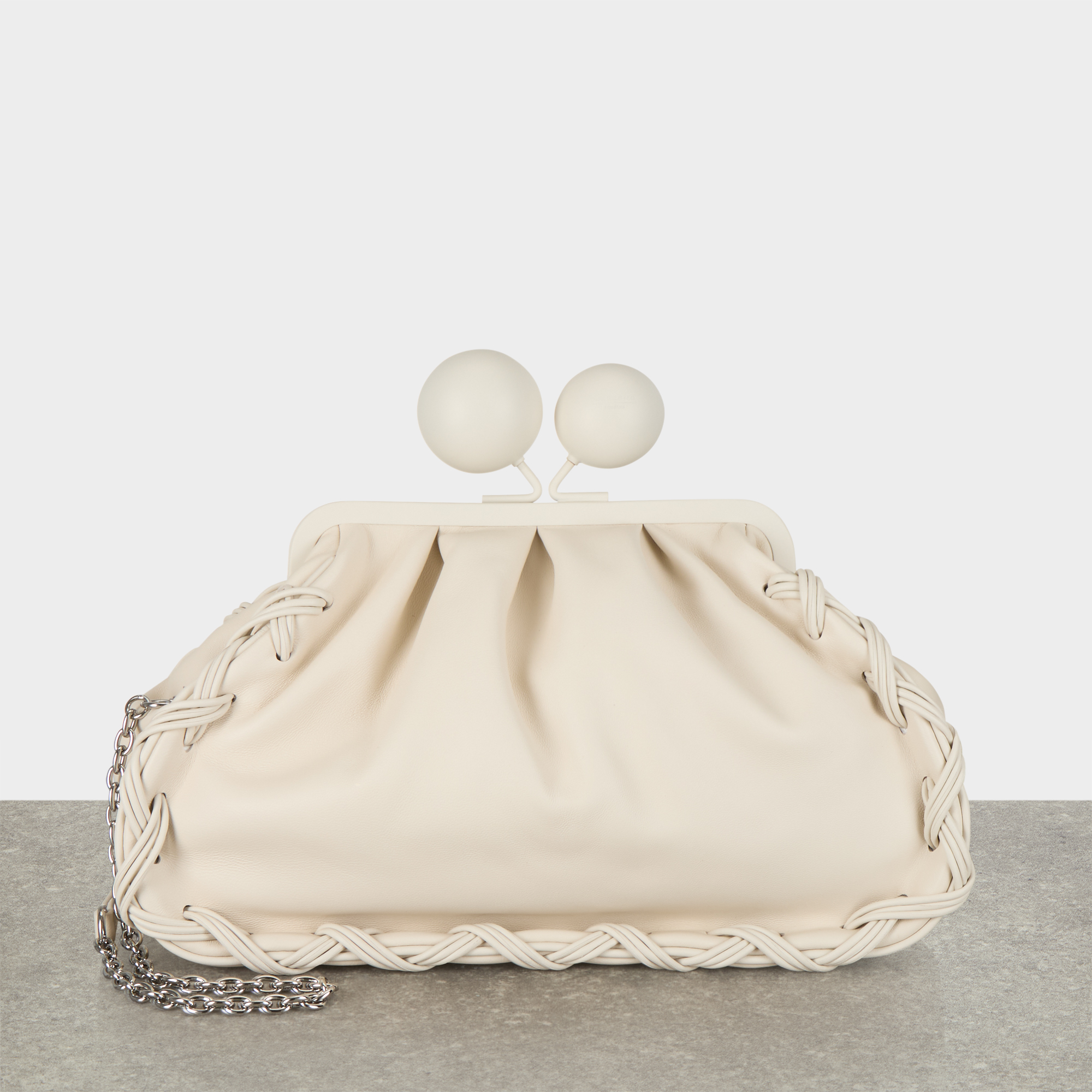 Lecito Leather Clutch