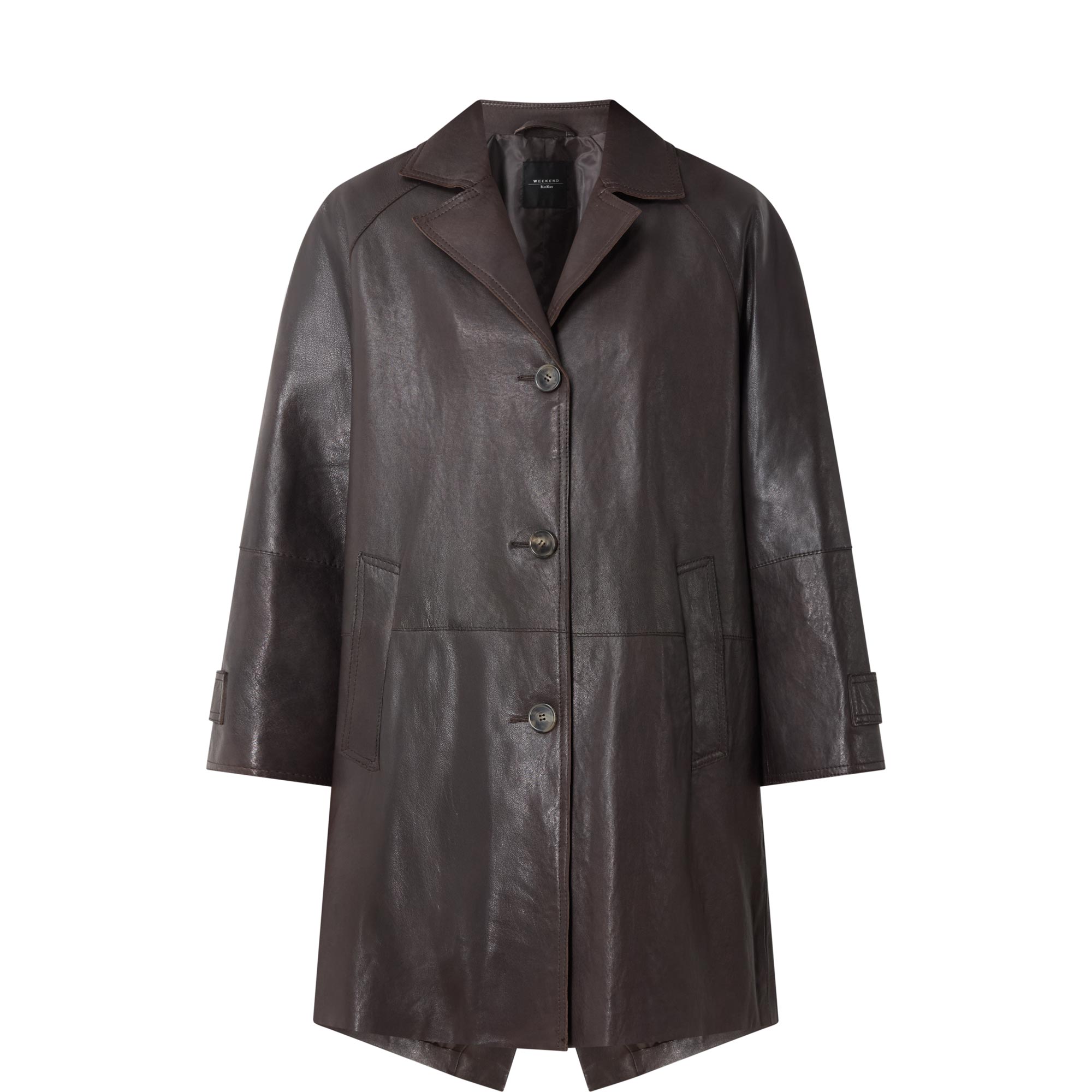 Camino Single-Breasted Leather Jacket