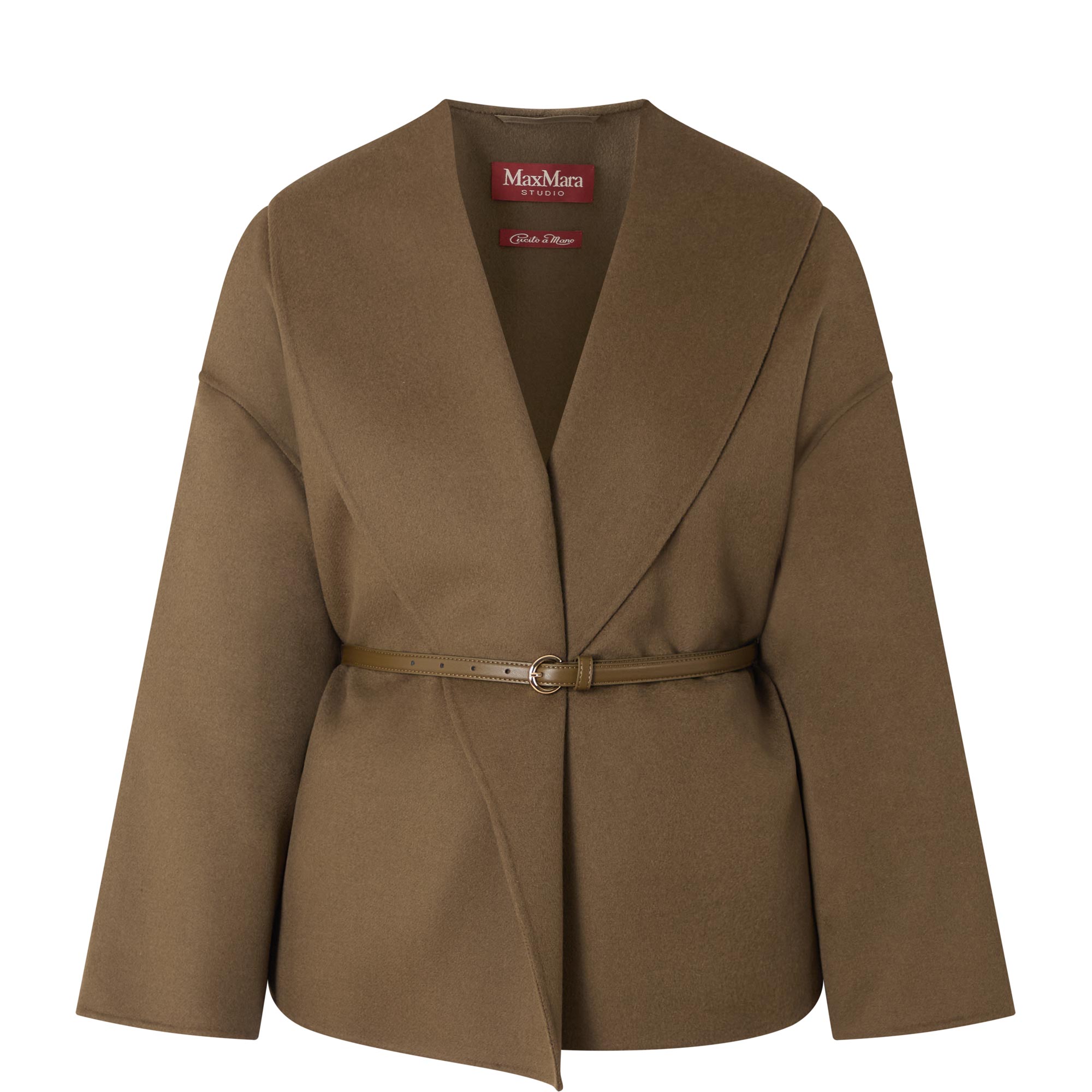 Hero Short Belted Wrap Coat