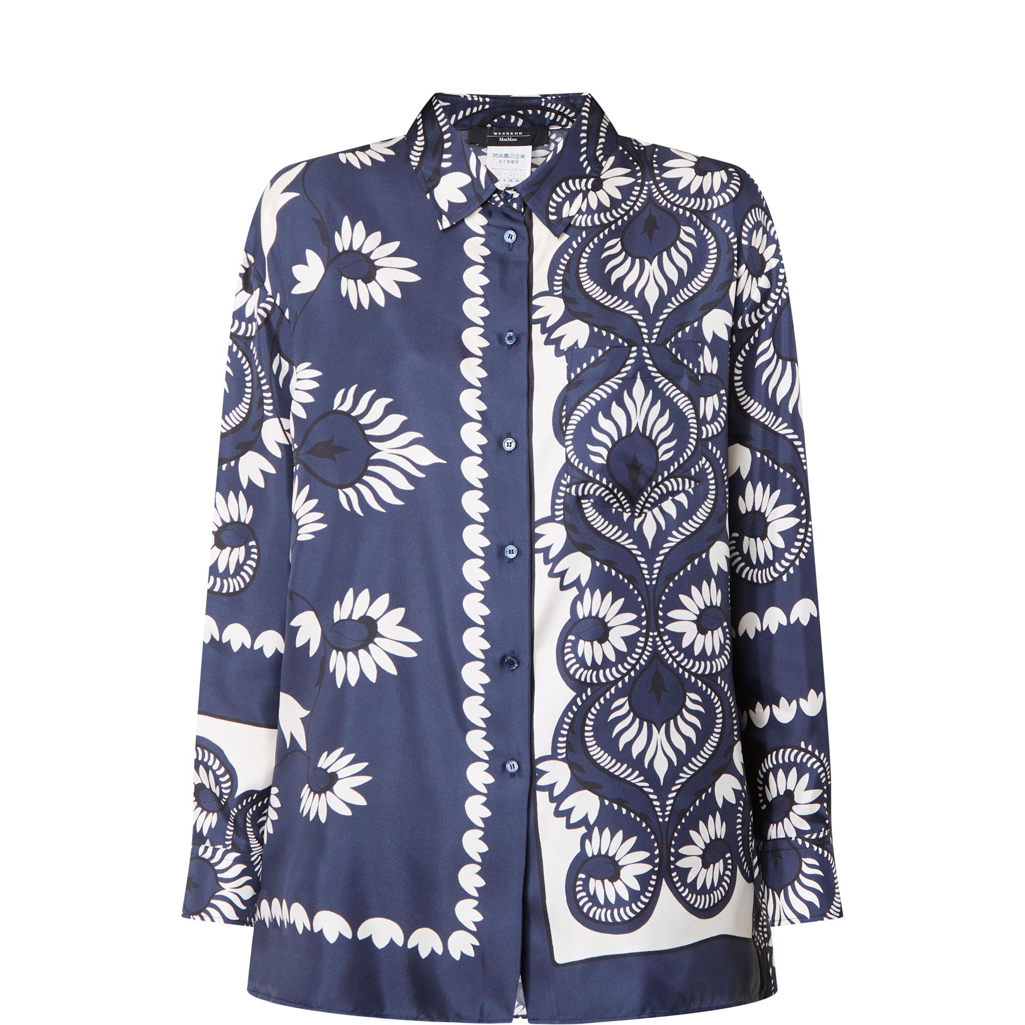 Lastra Silk Printed Blouse