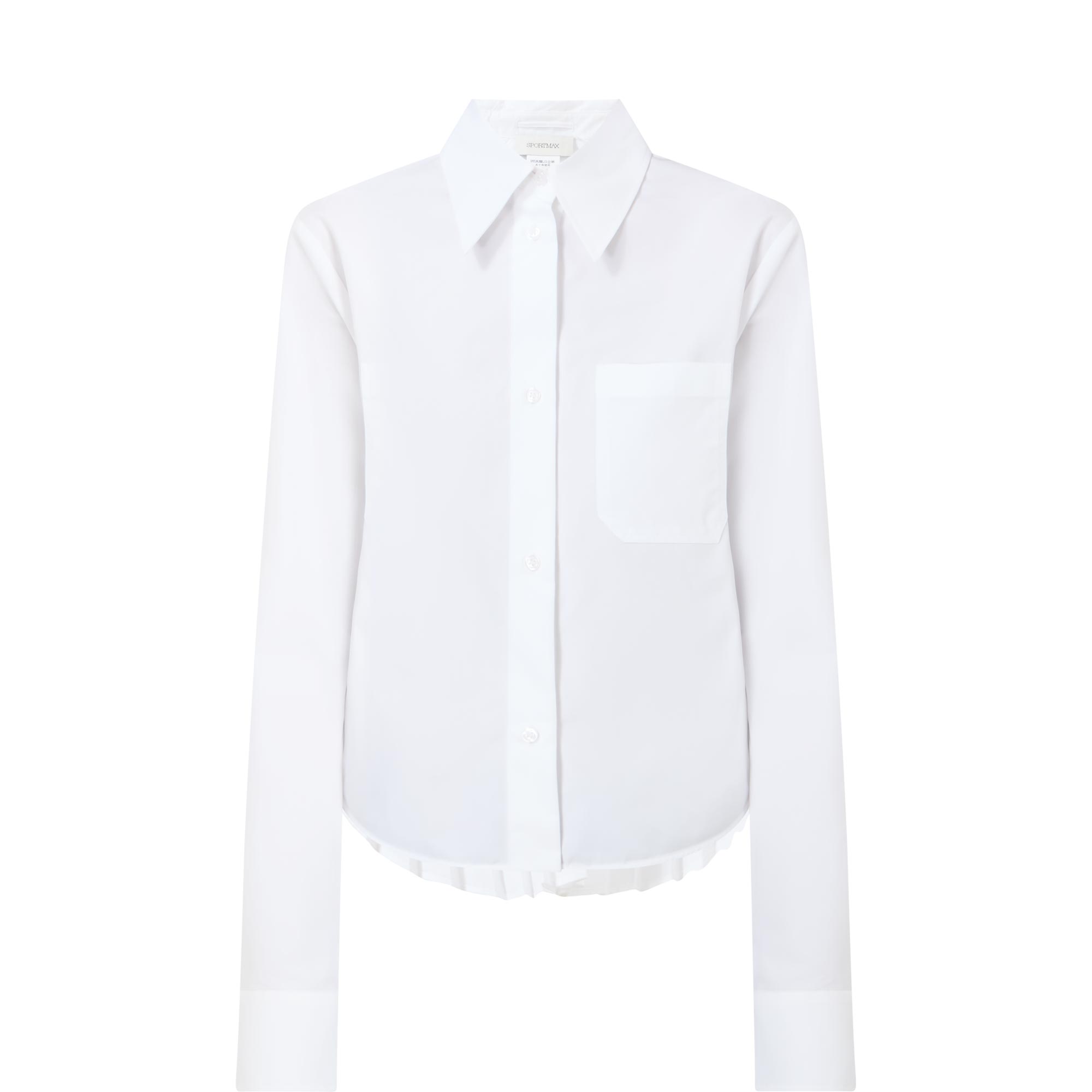 Ceppo Cropped Pleated Shirt
