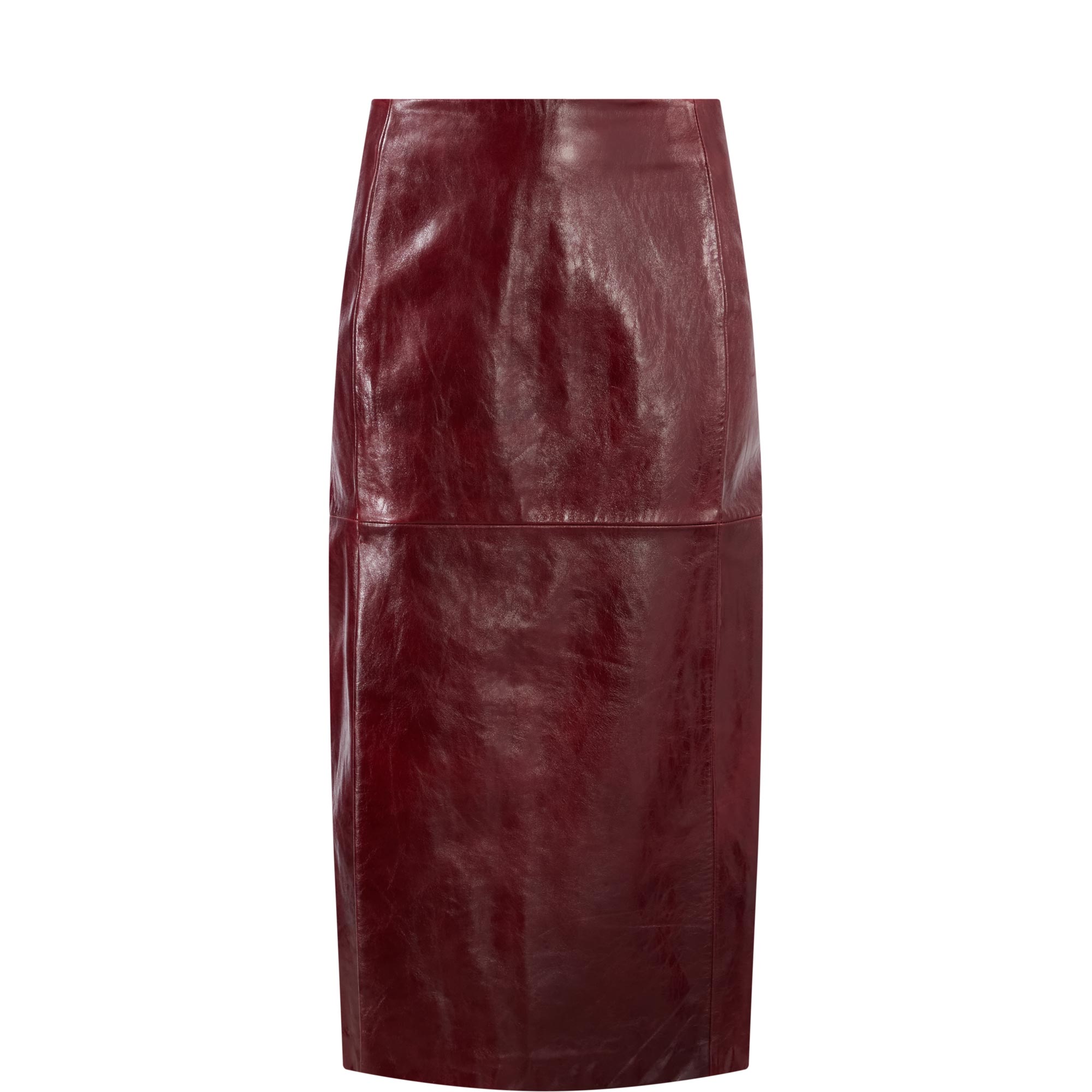 Comma Leather Pencil Skirt