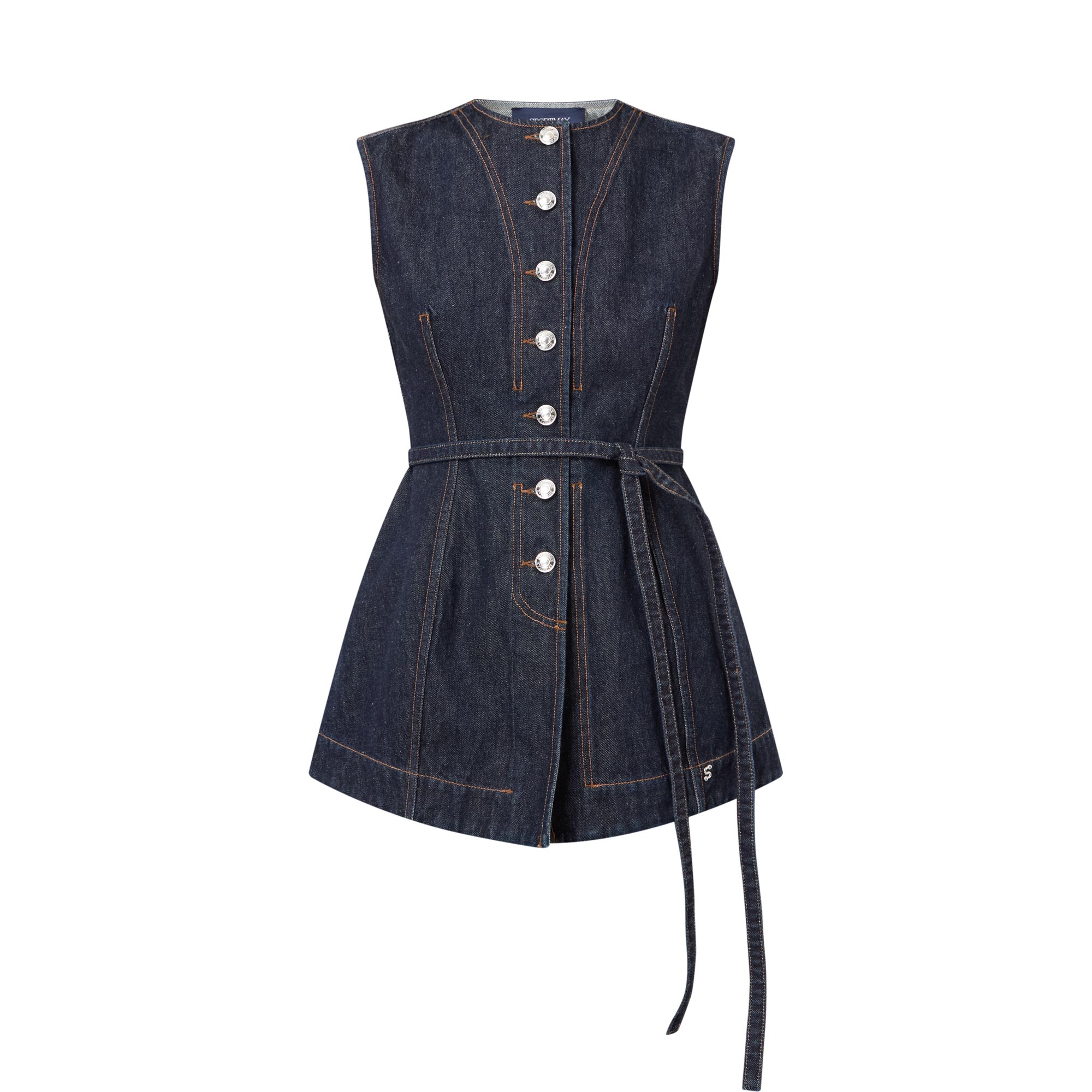 Dominio Denim Waistcoat