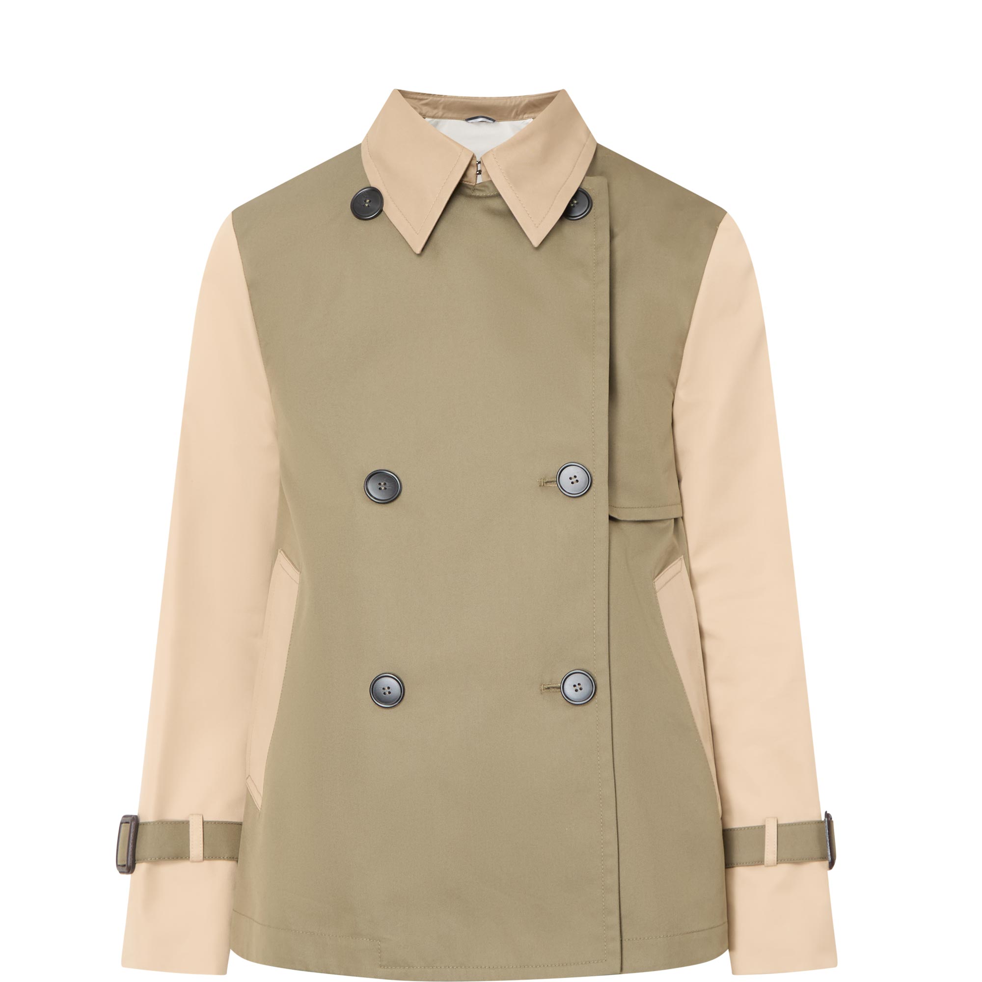 Biglia Cropped Trench Jacket