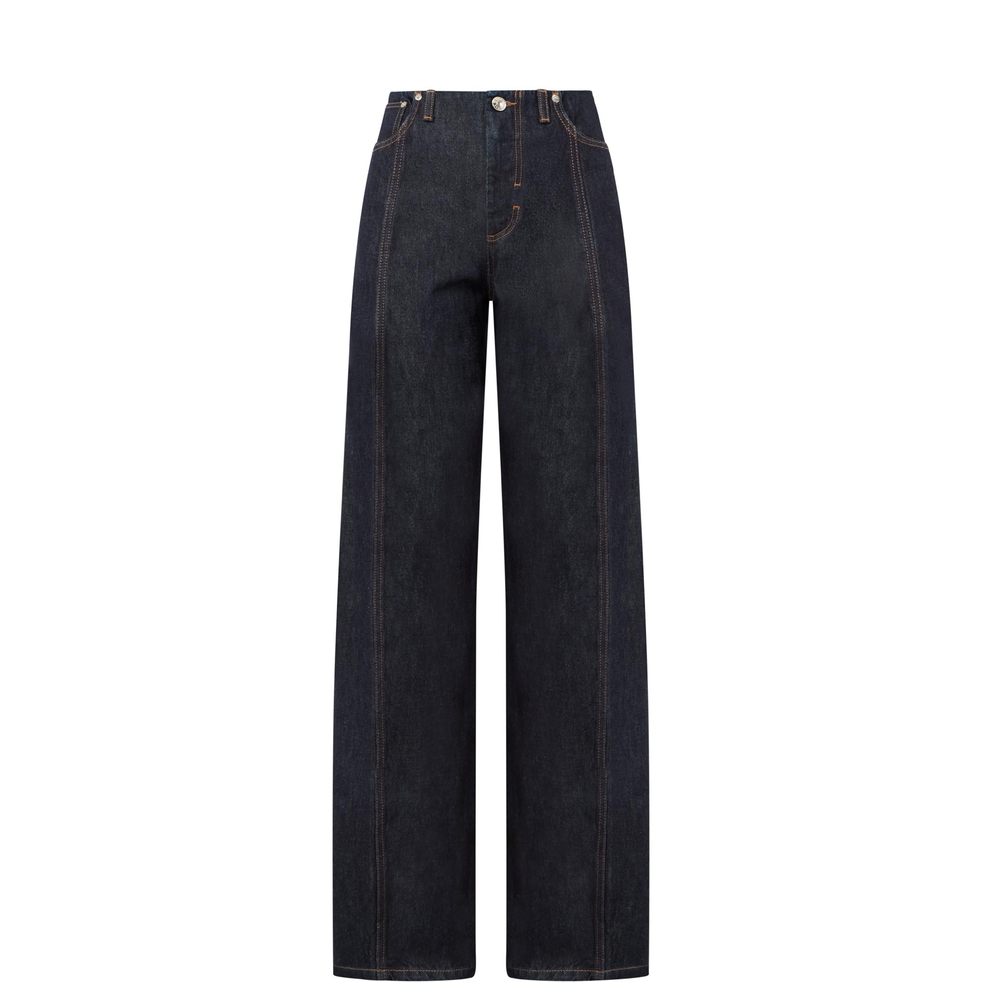 Dora Wide Leg Denim Trousers