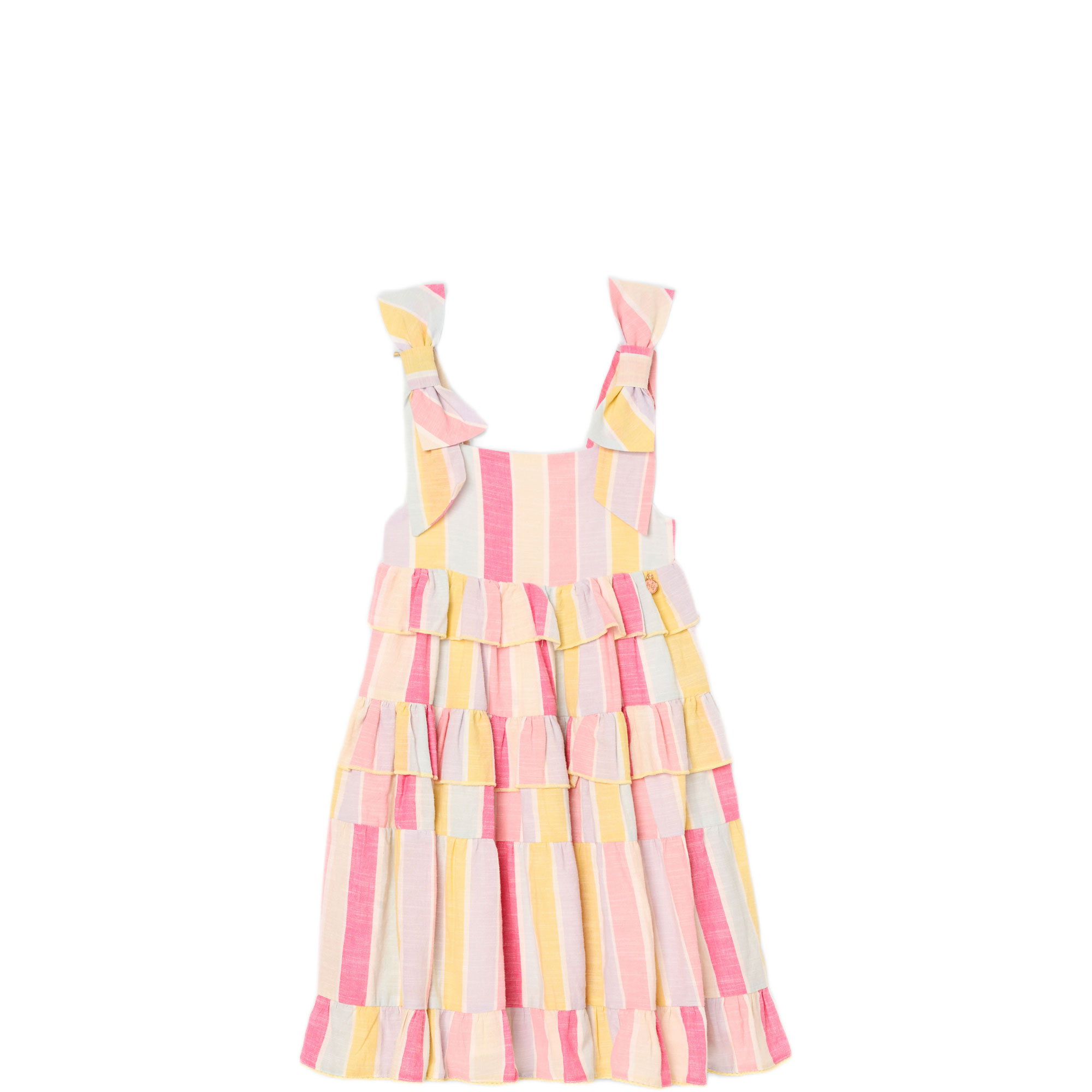 Nola Stripe Tiered Dress