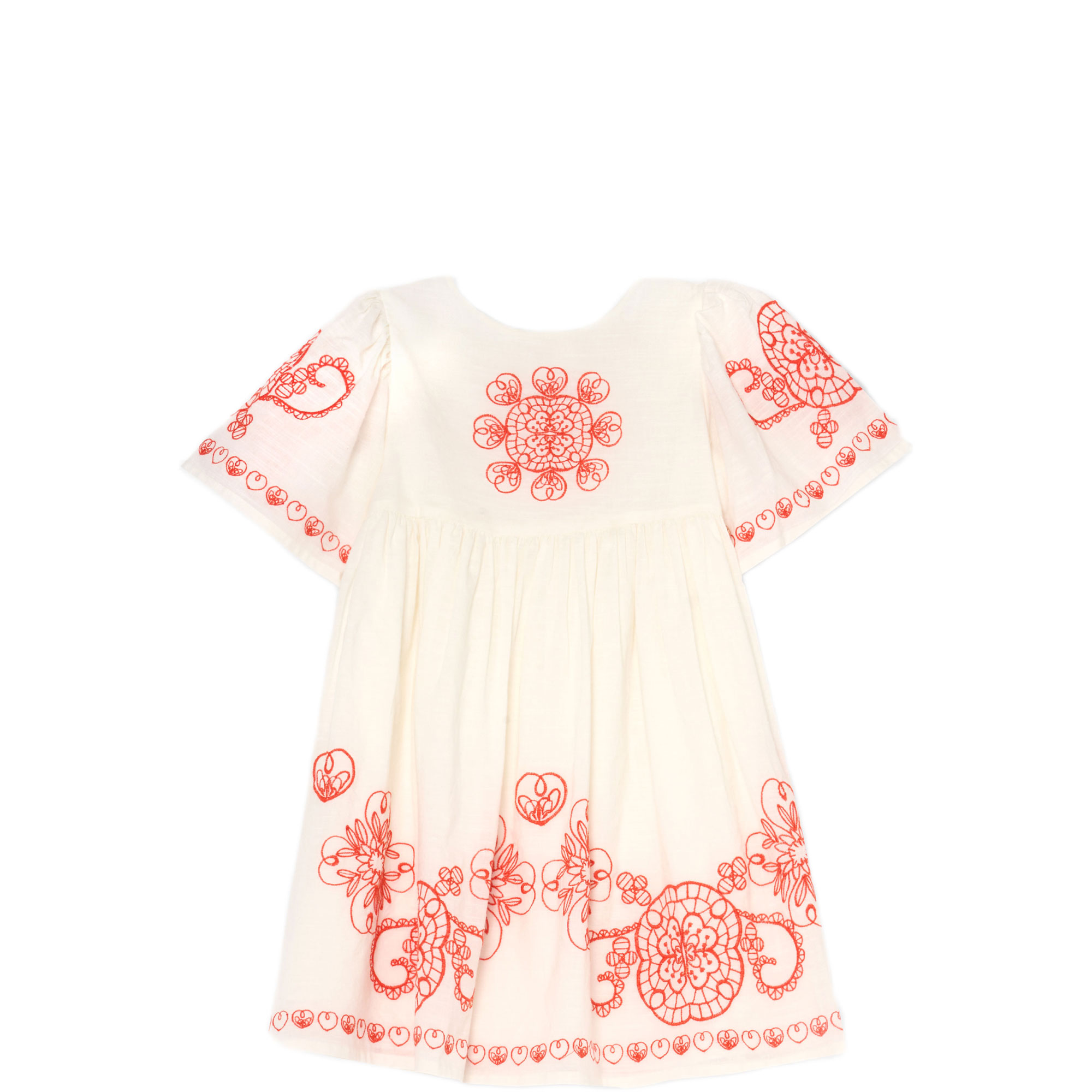 Reyna Embroidered Swing Dress