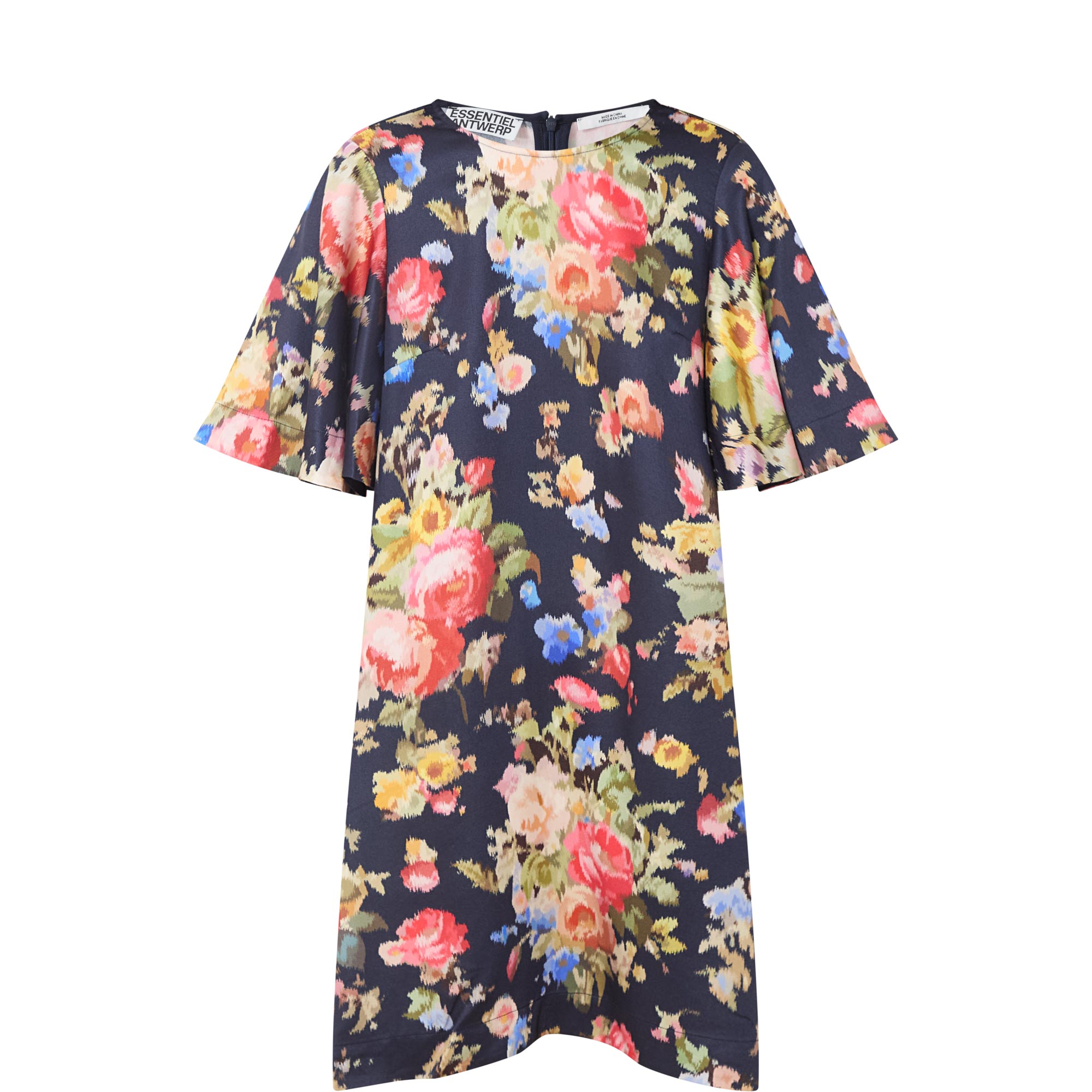 Jamie Floral A-Line Mini Dress