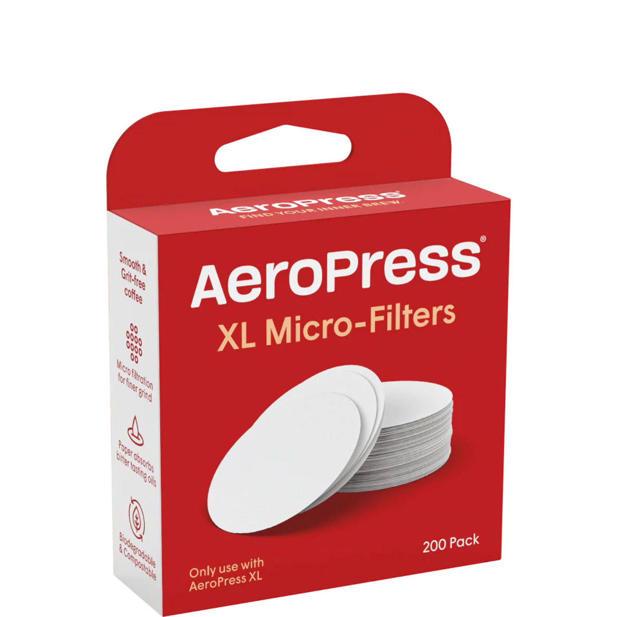 XL Paper Micro-Filters 200-Piece
