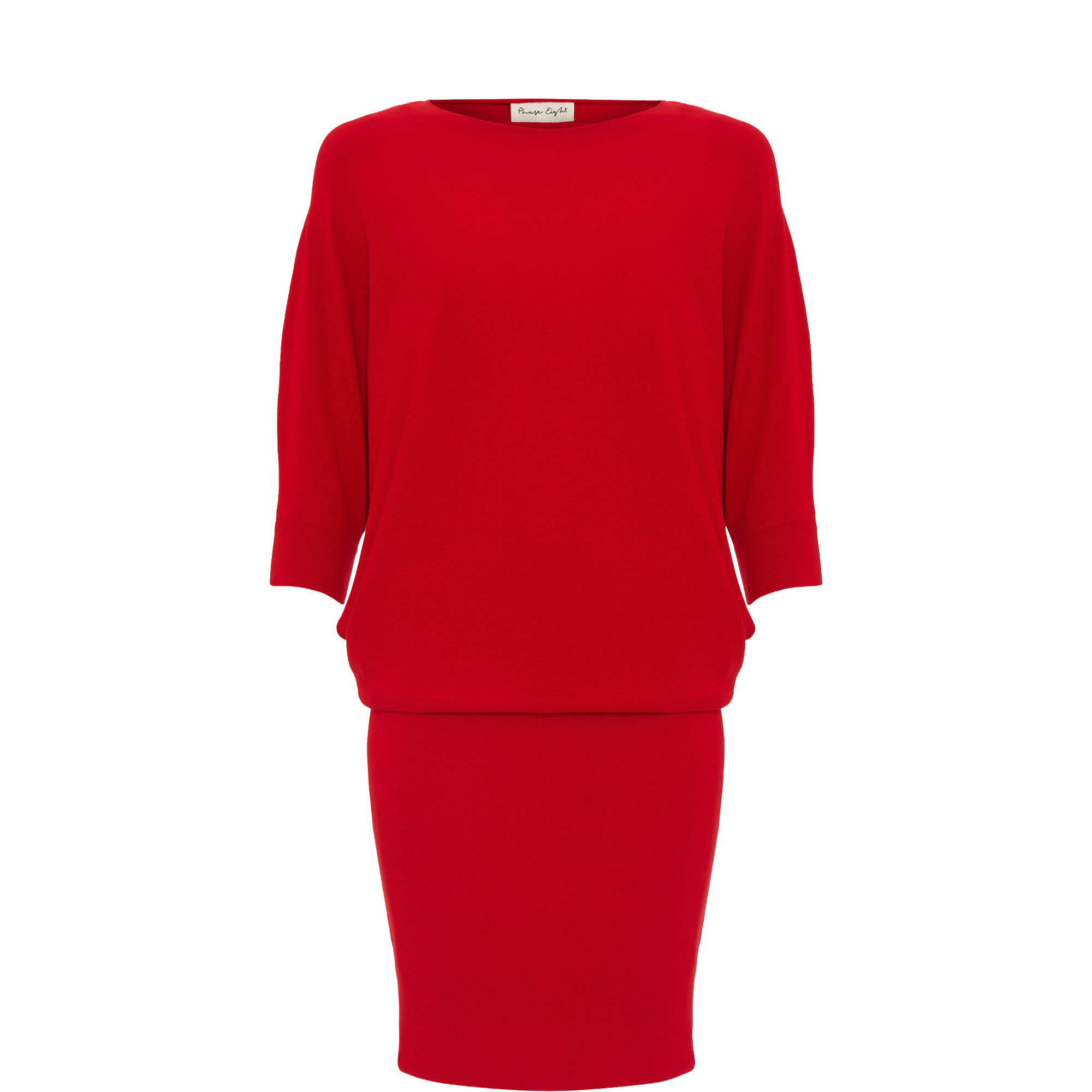 Becca Batwing Knitted Mini Dress