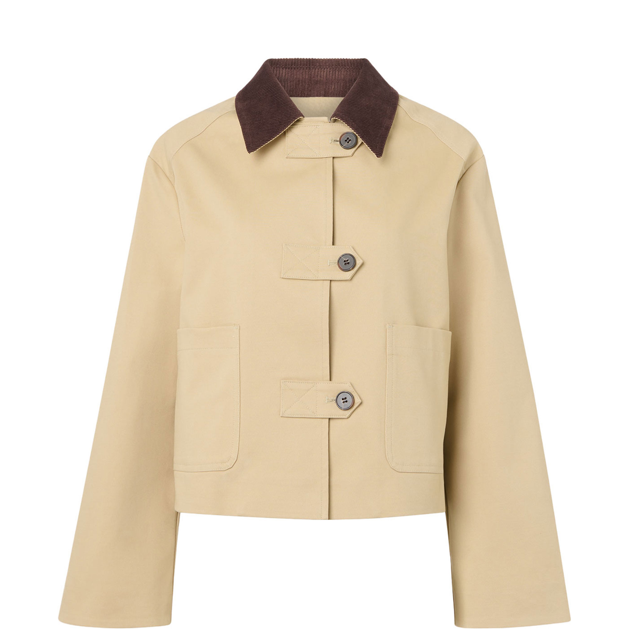 Corduroy Collar Jacket