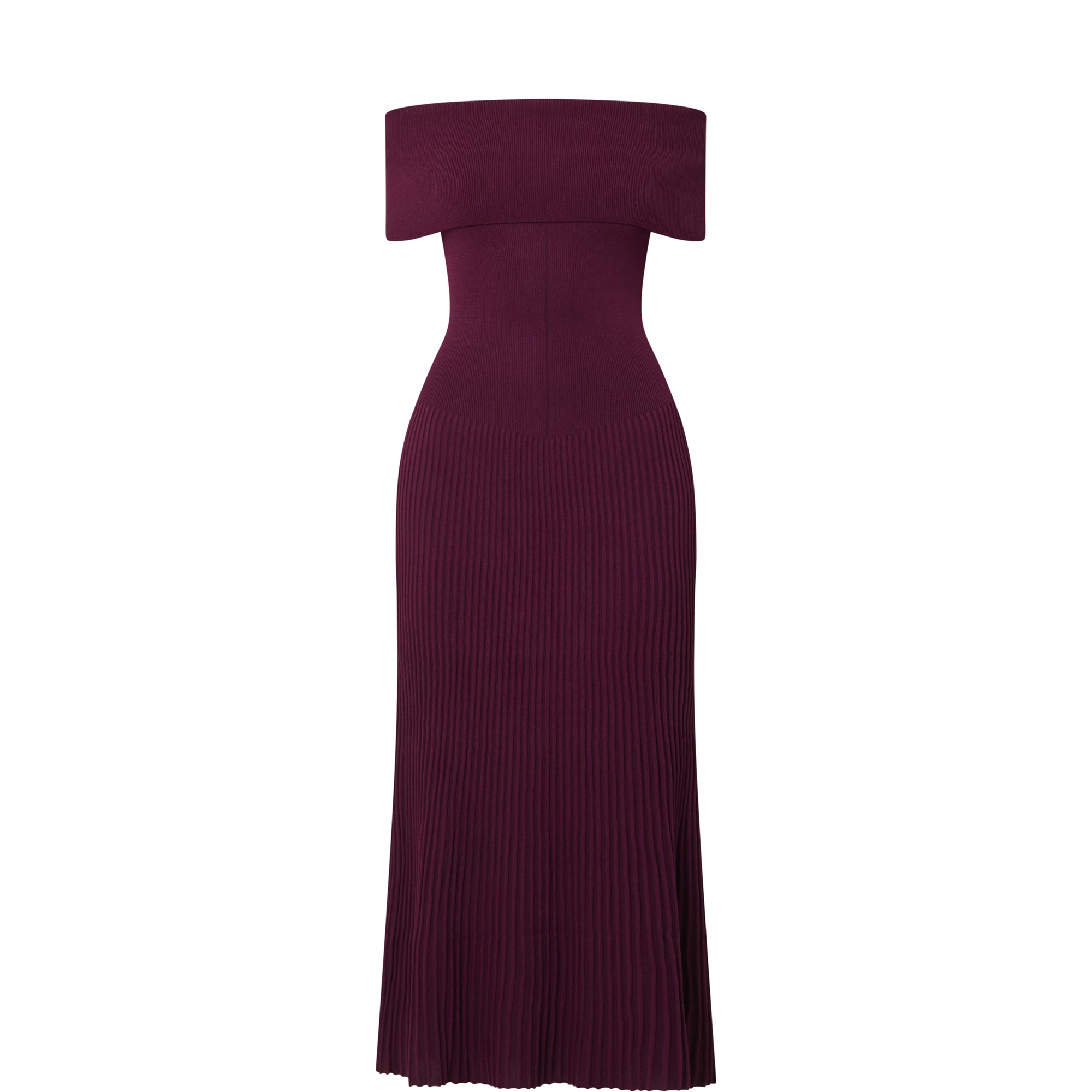 Harro Off-The-Shoulder Knitted Dress