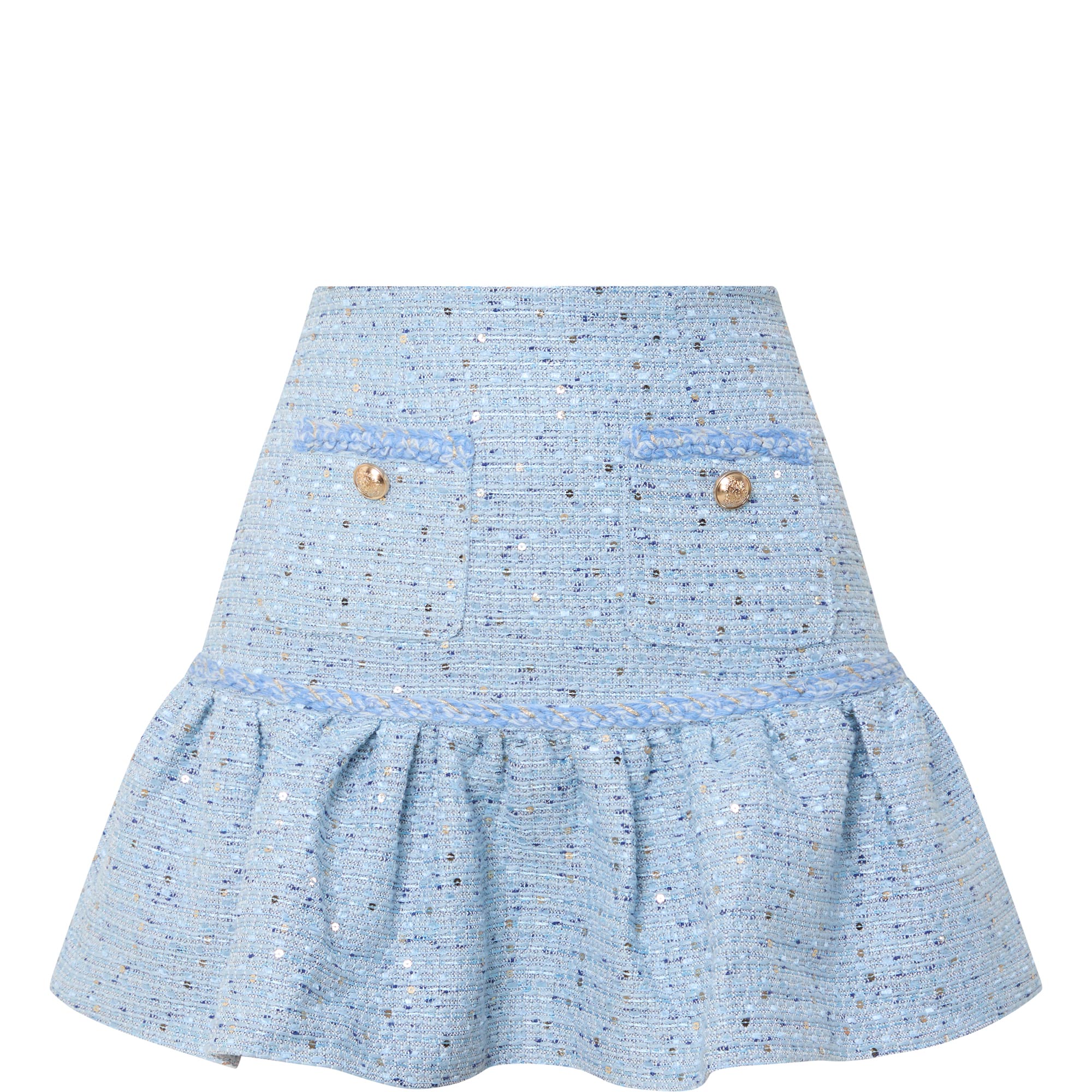 Elina Boucl&eacute; Mini Skirt