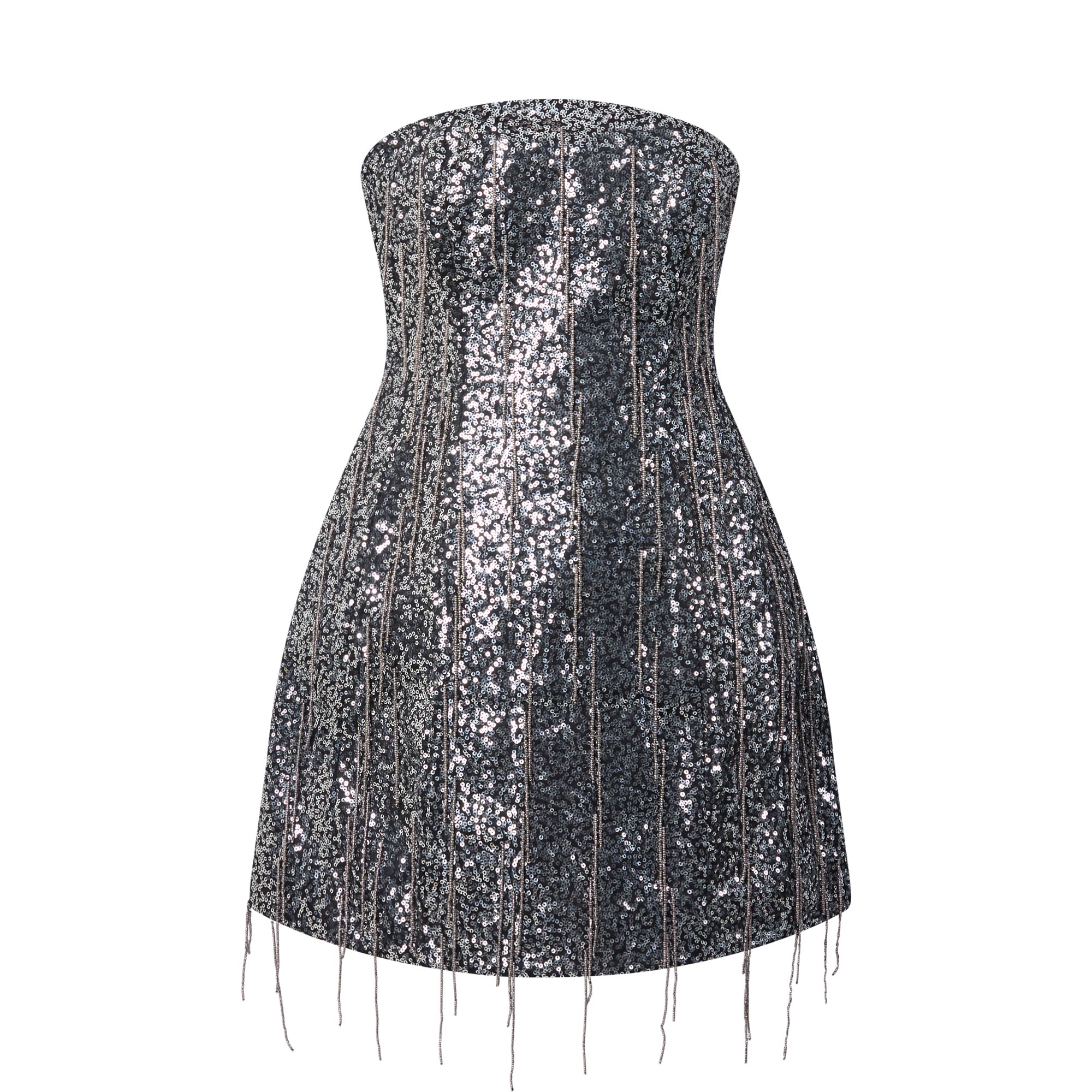 Karoline Sequin Hourglass Mini Dress