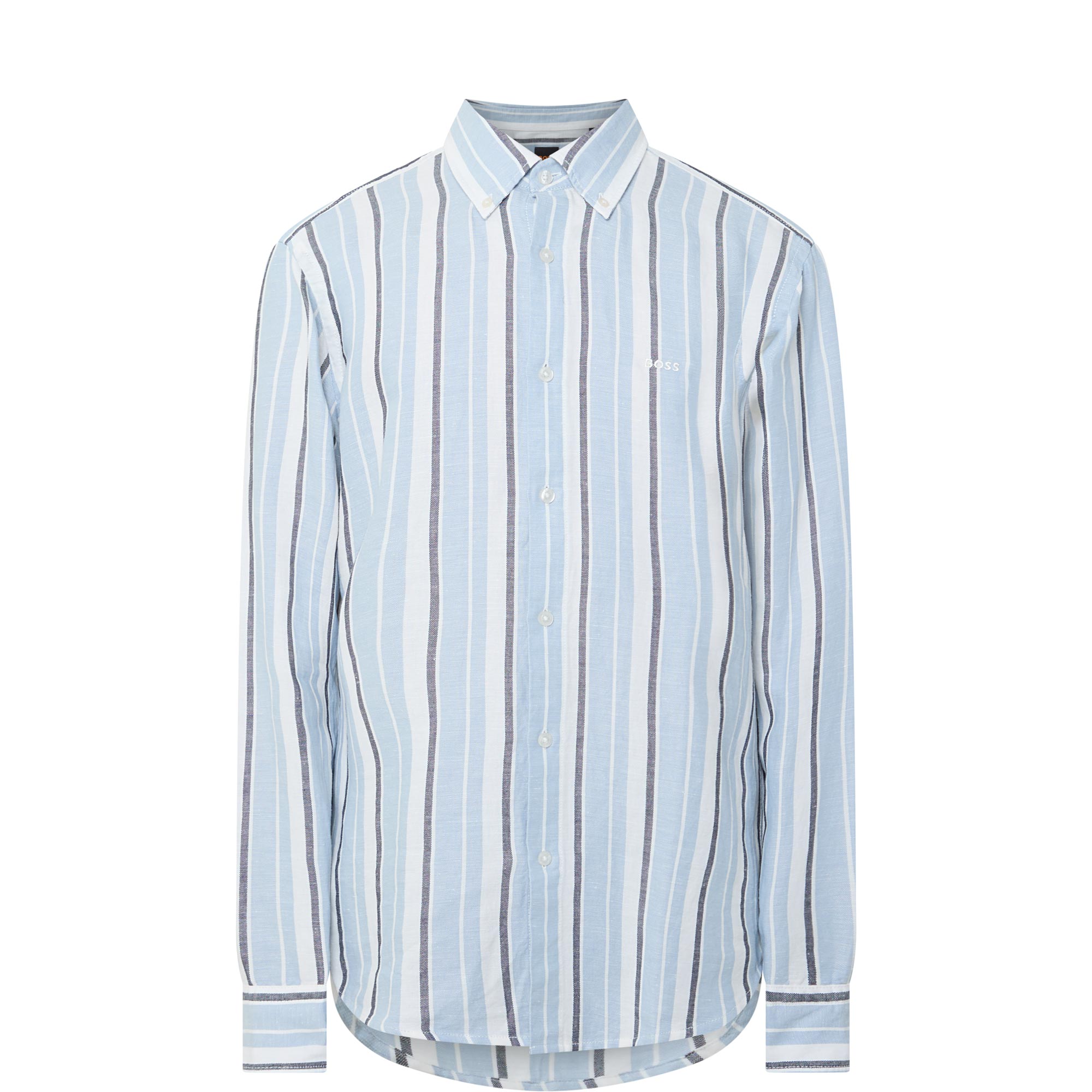 Ricoplus Logo Striped Shirt
