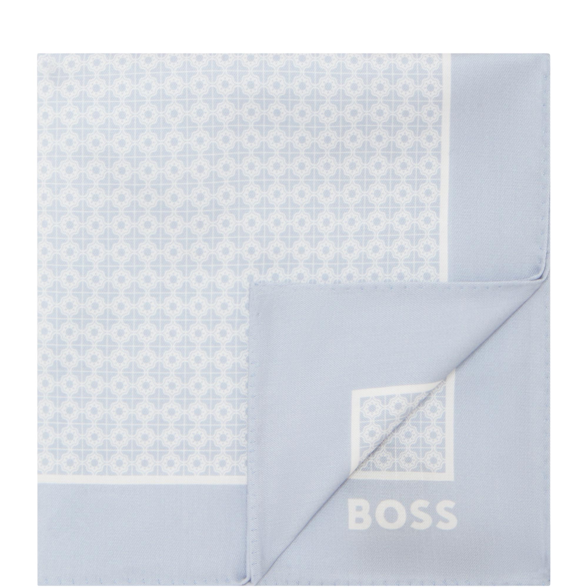 Printed Logo Pocket Square