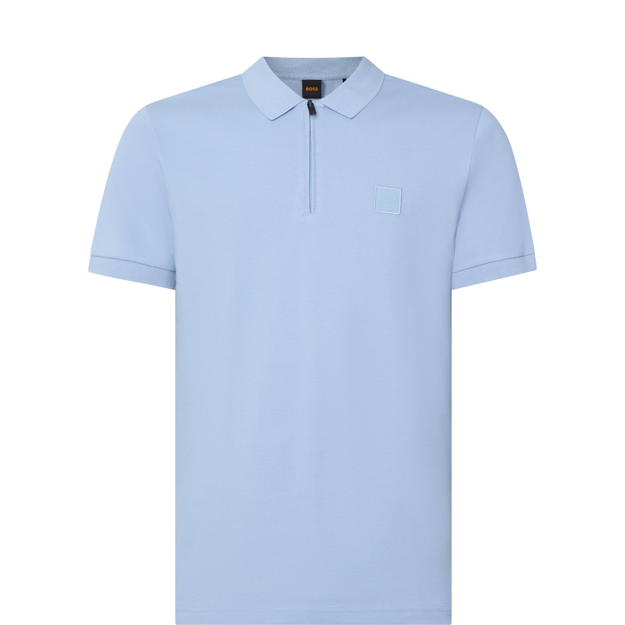 Passer Logo Zip Polo Shirt