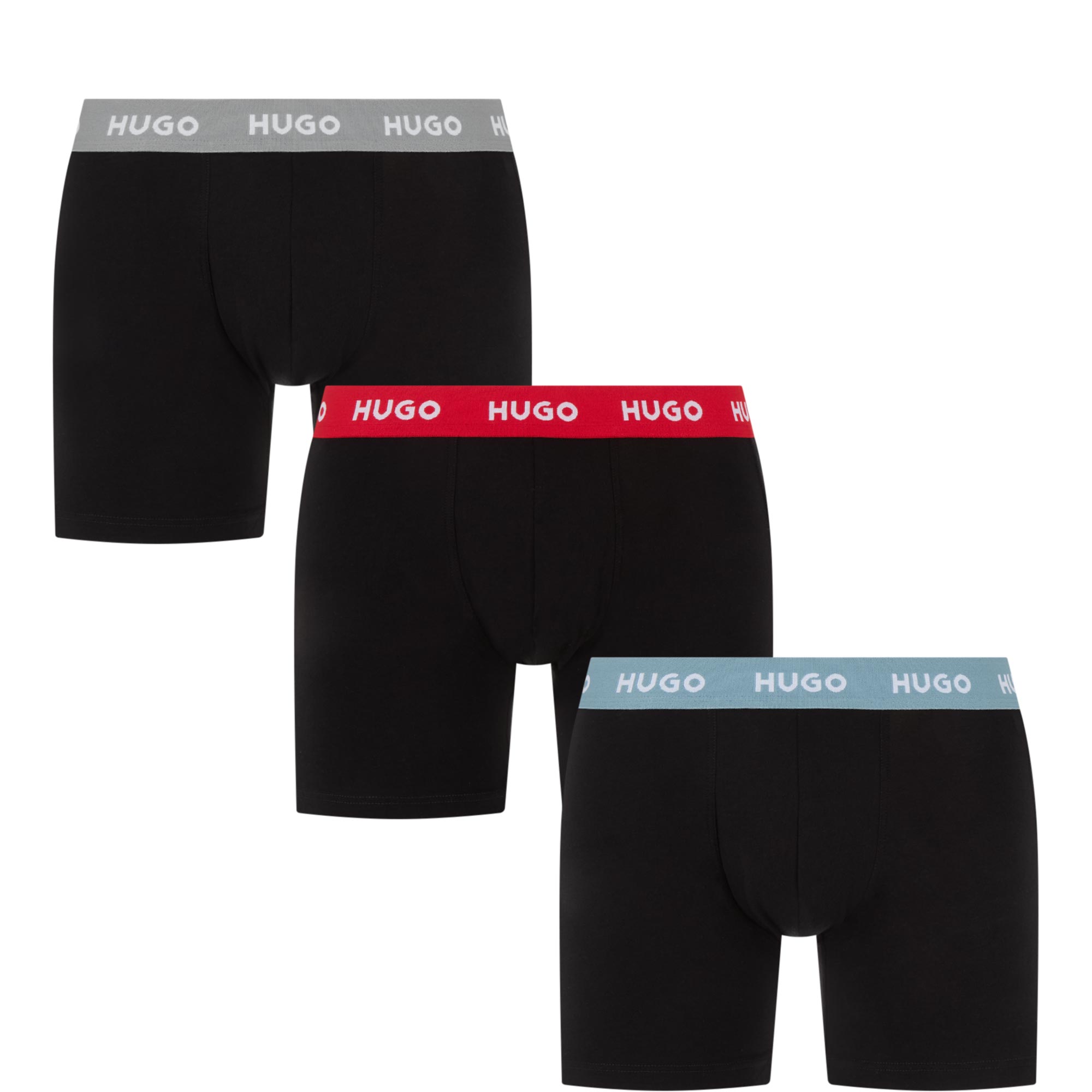 Logo Stretch Boxer Brief Three-Pack