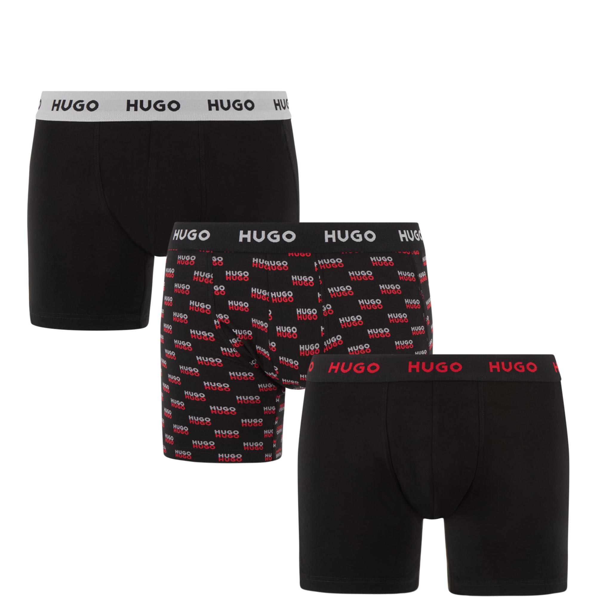 Stretch Logo Boxer Brief Three-Pack