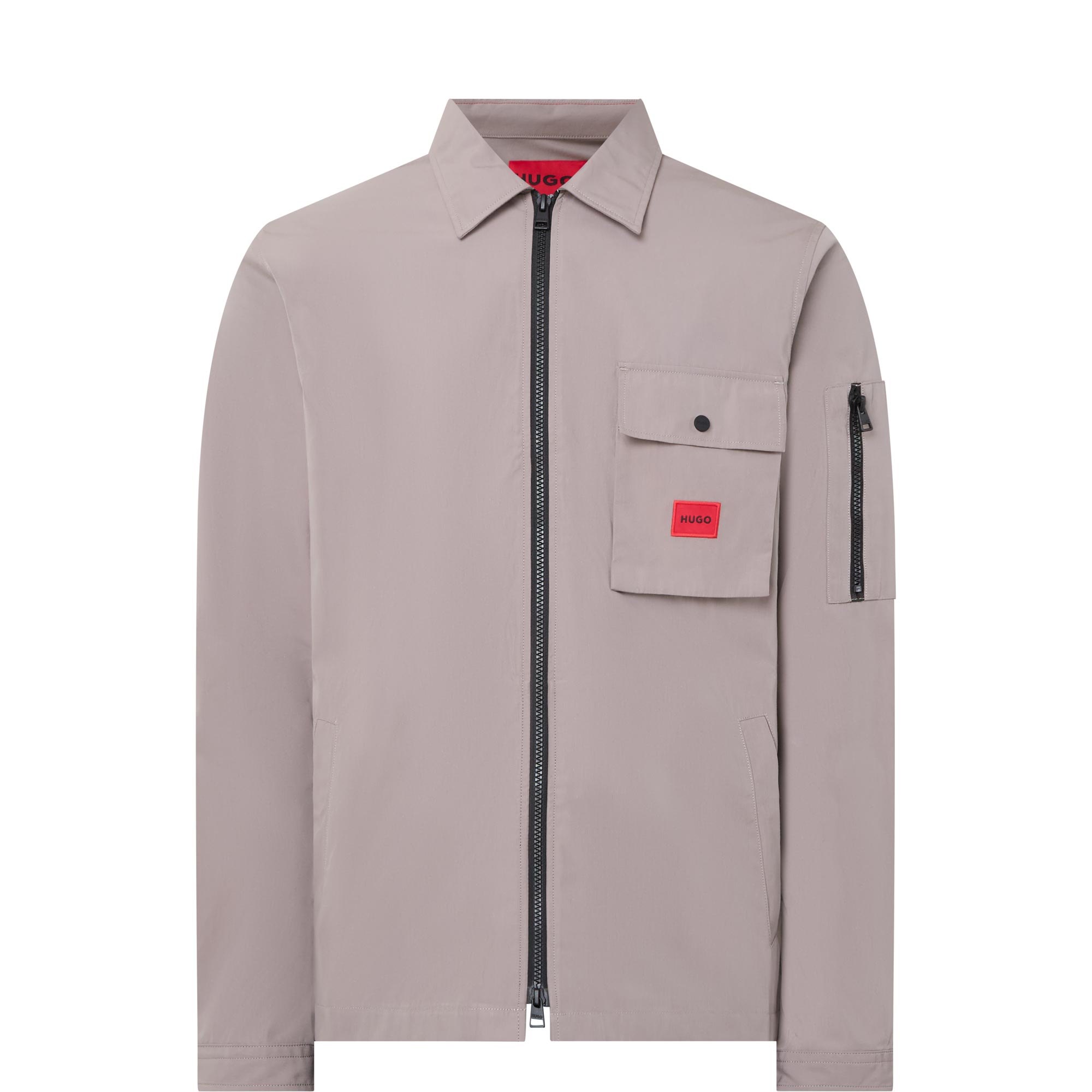 Emmond Logo Zip Overshirt