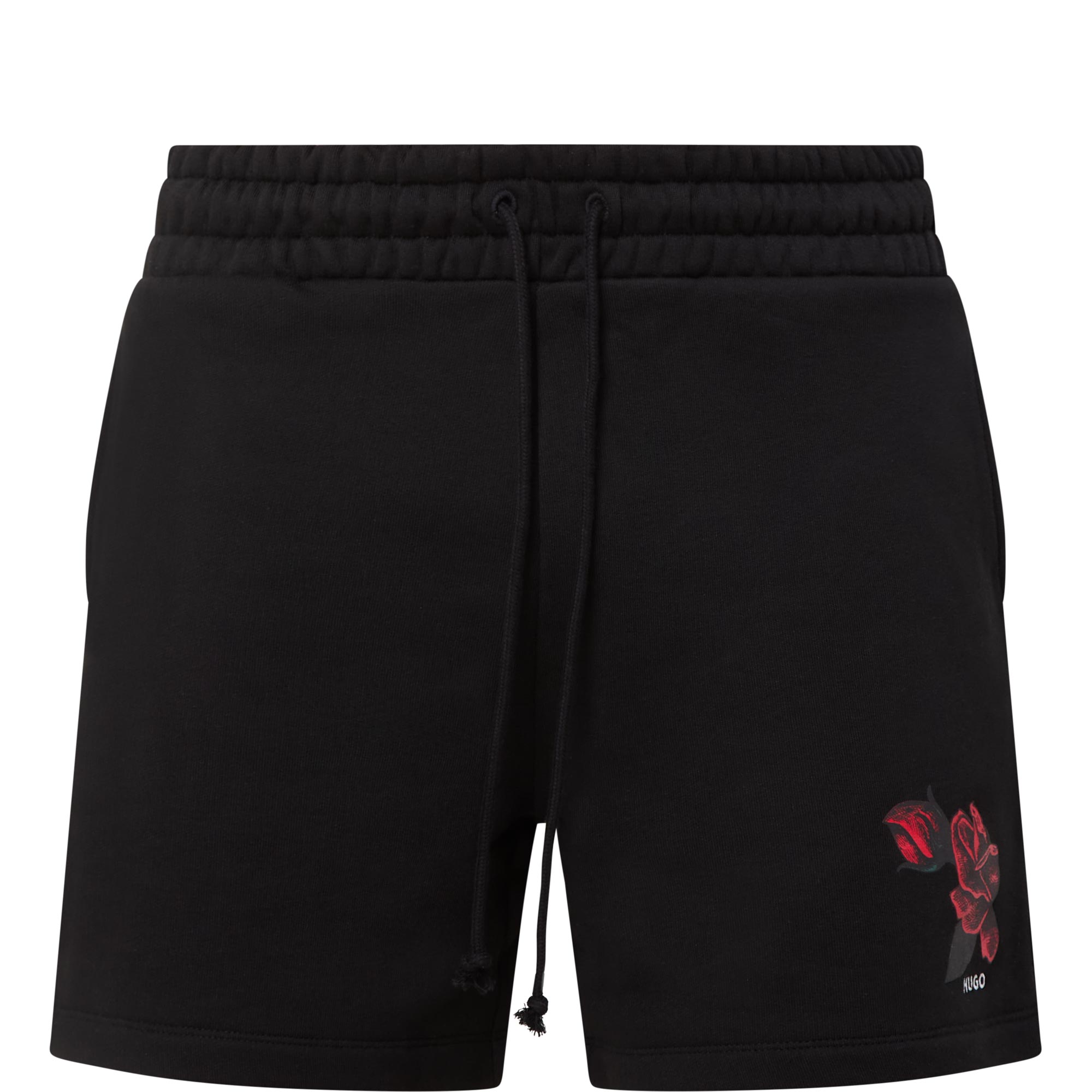 Dagety Floral Logo Shorts