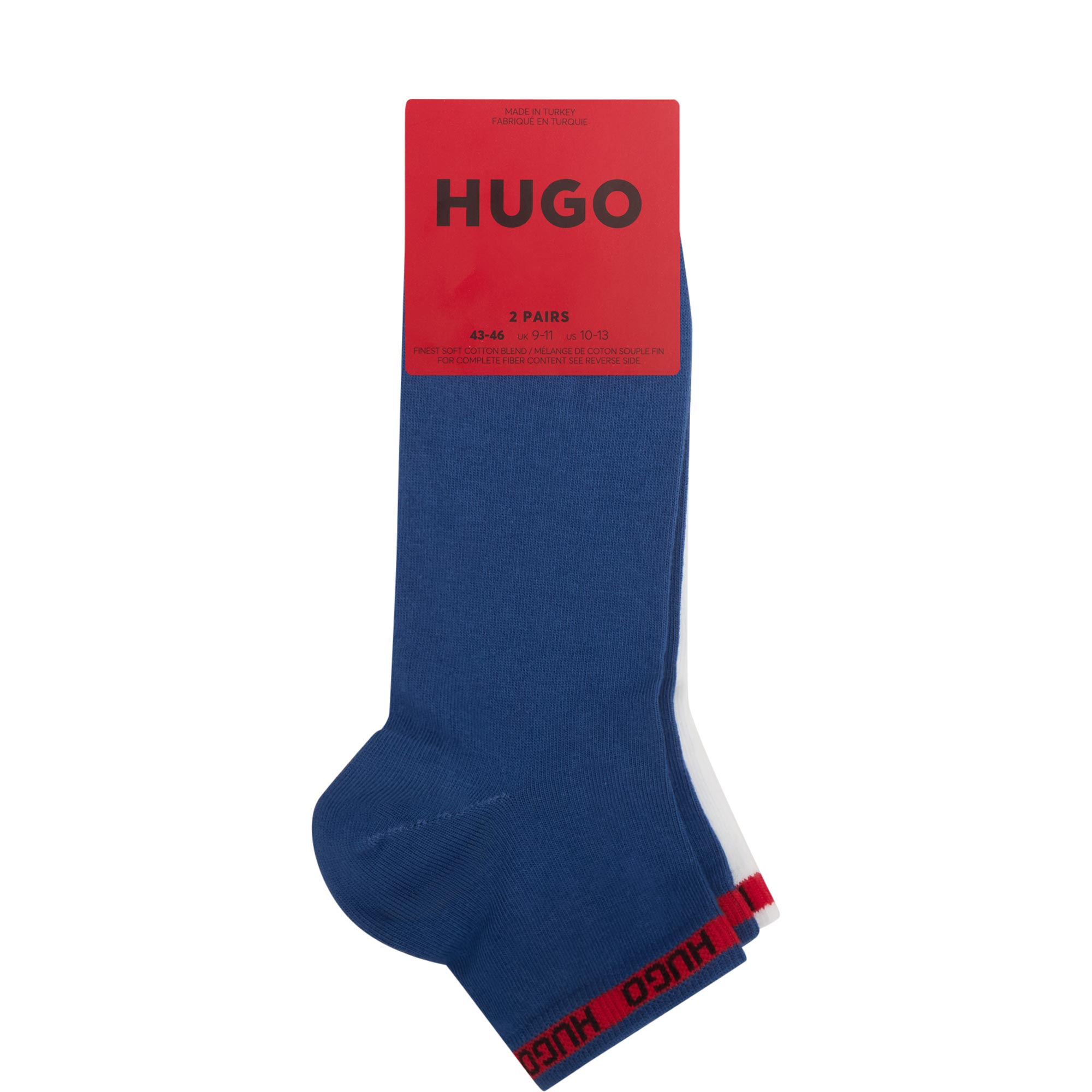 Two-Pack Logo Ankle Socks