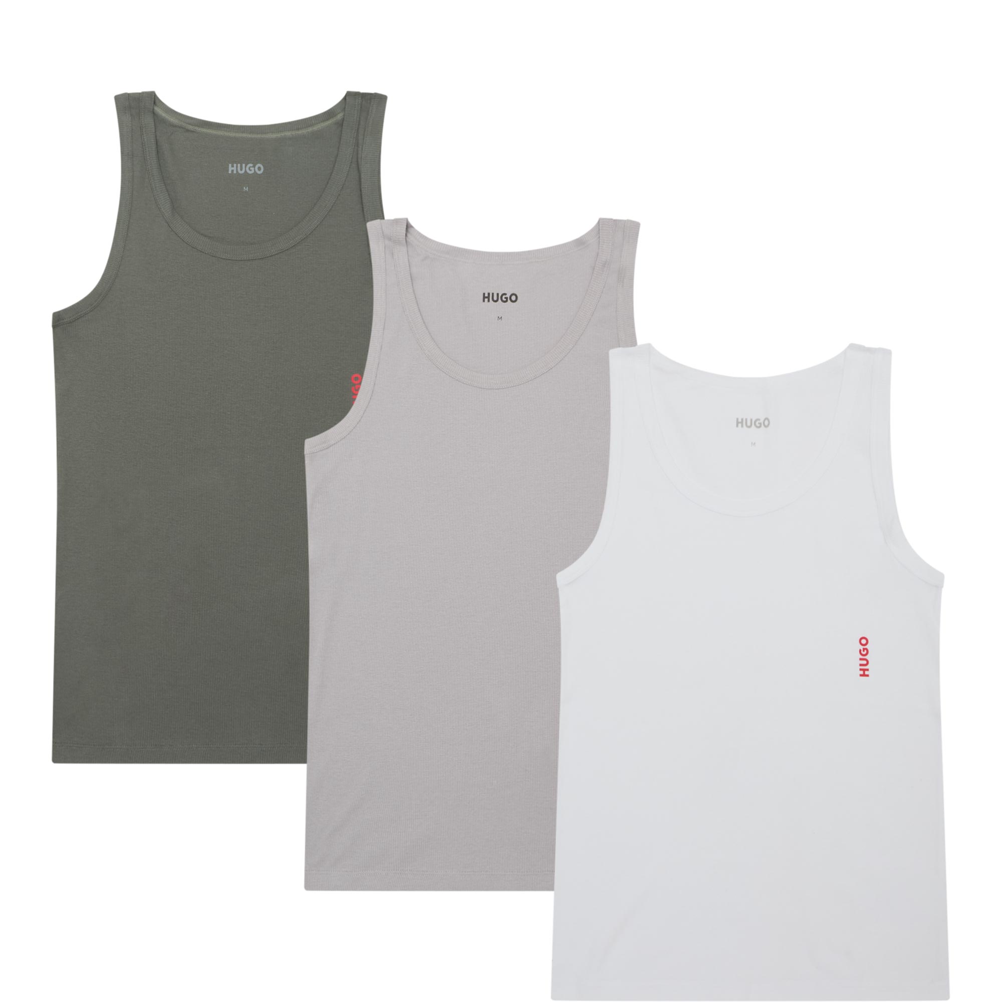 Three-Pack Solid Logo T-Shirt