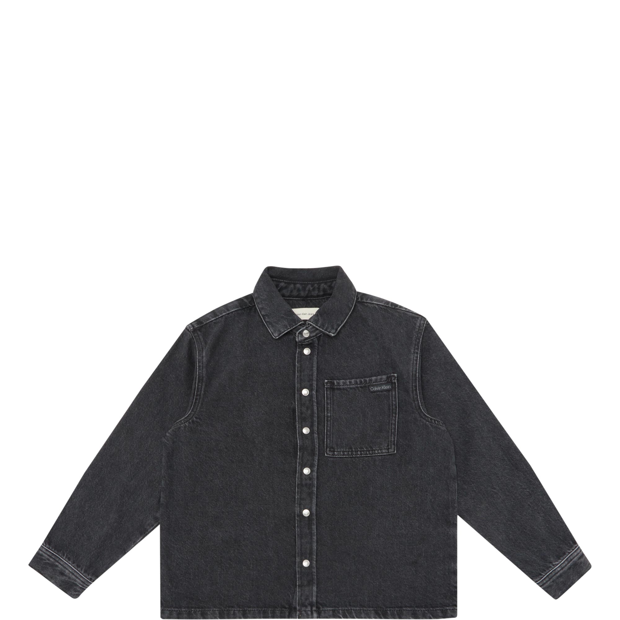Patch Pocket Logo Overshirt