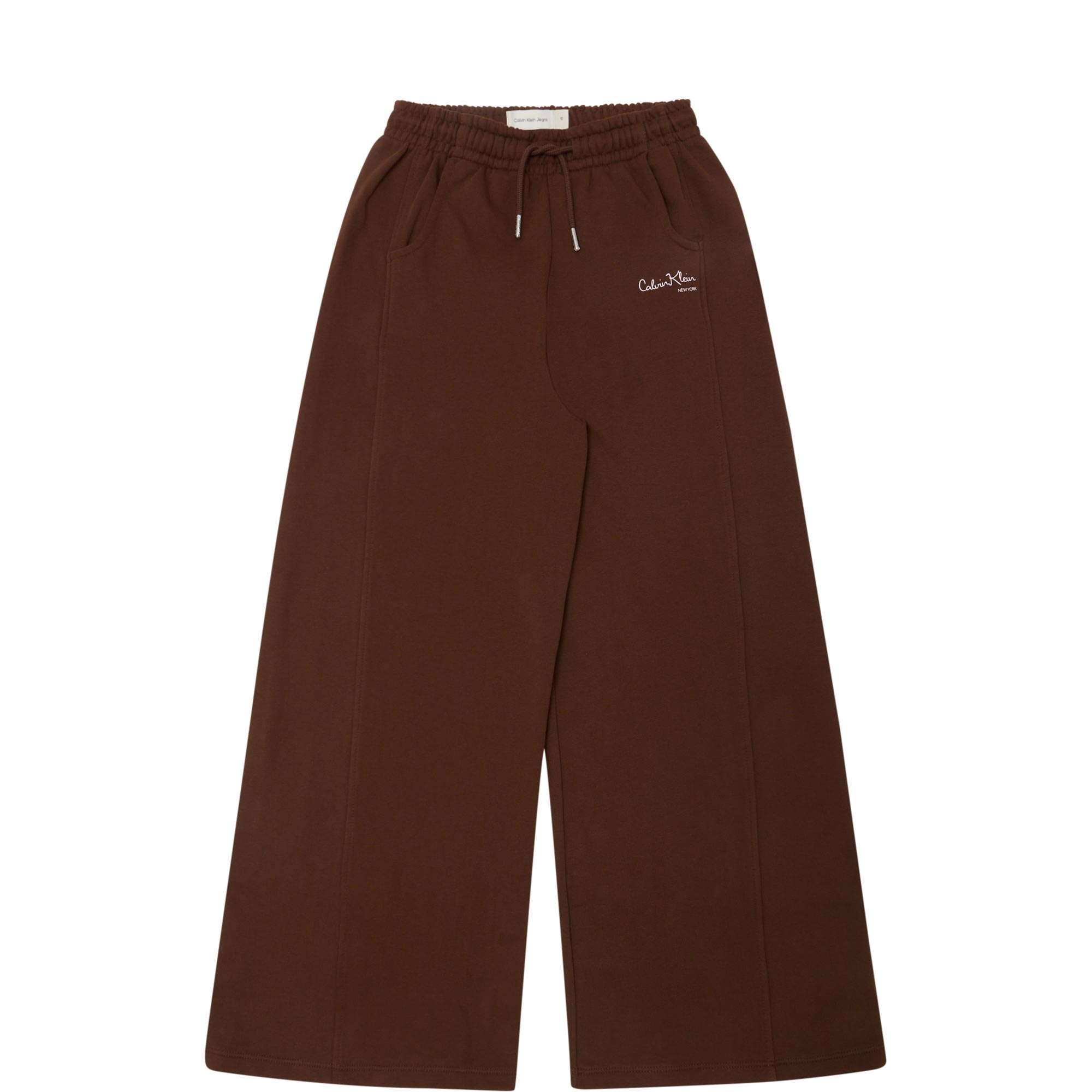 Signature Logo Wide Leg Track Pants