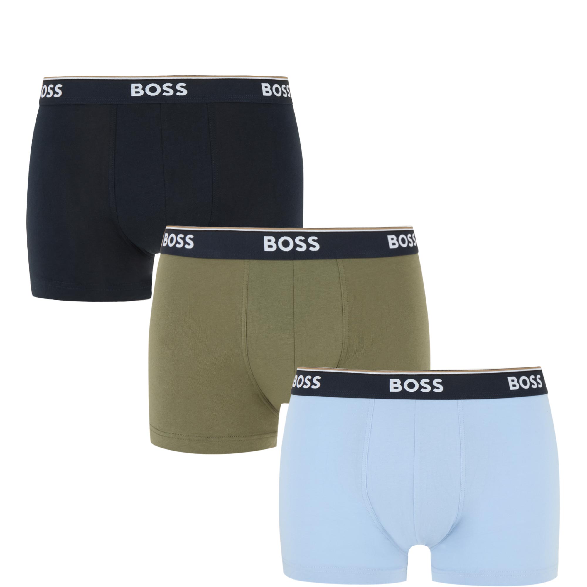 Three-Pack Power Logo Trunks