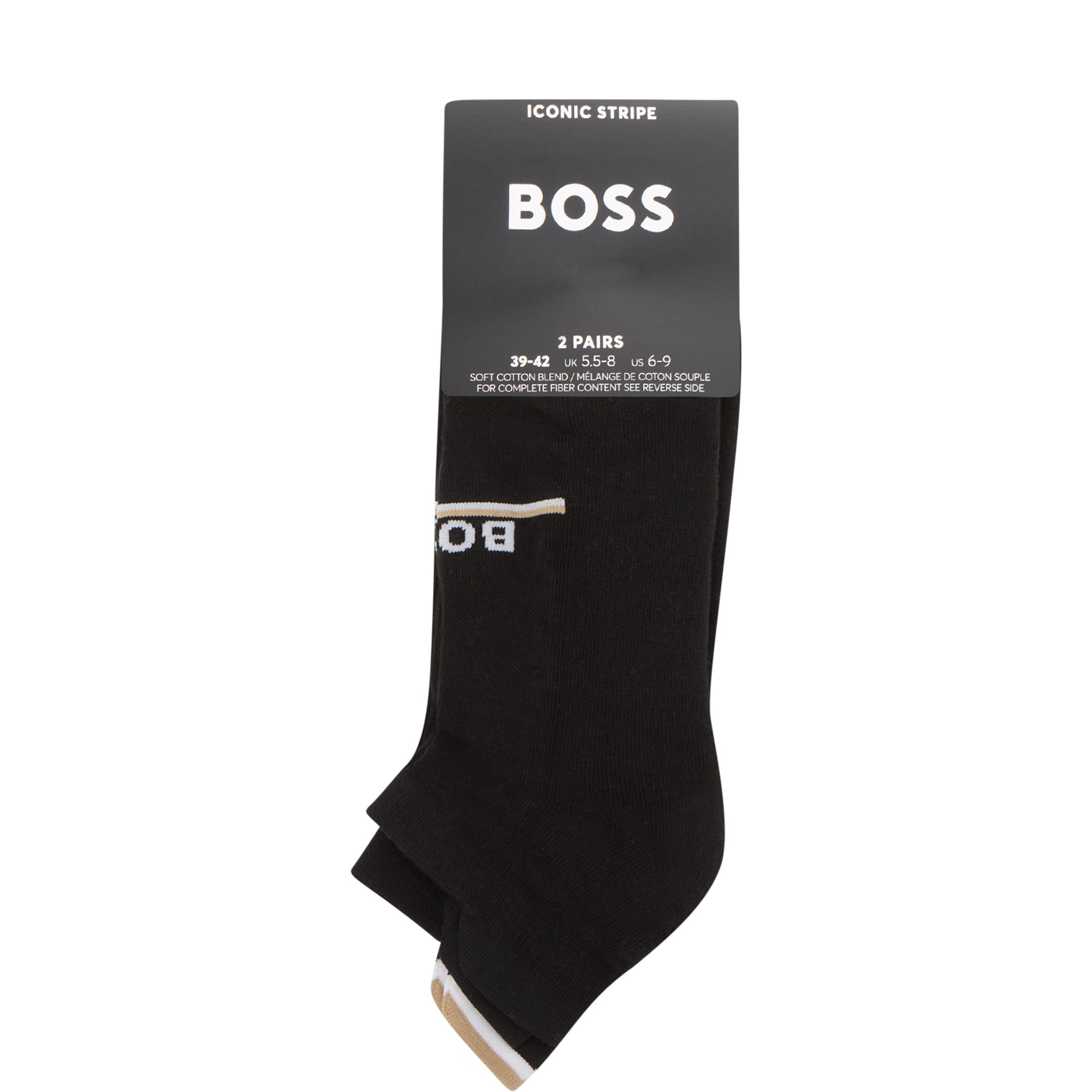 Iconic Stripe Ankle Sock Two-Pack