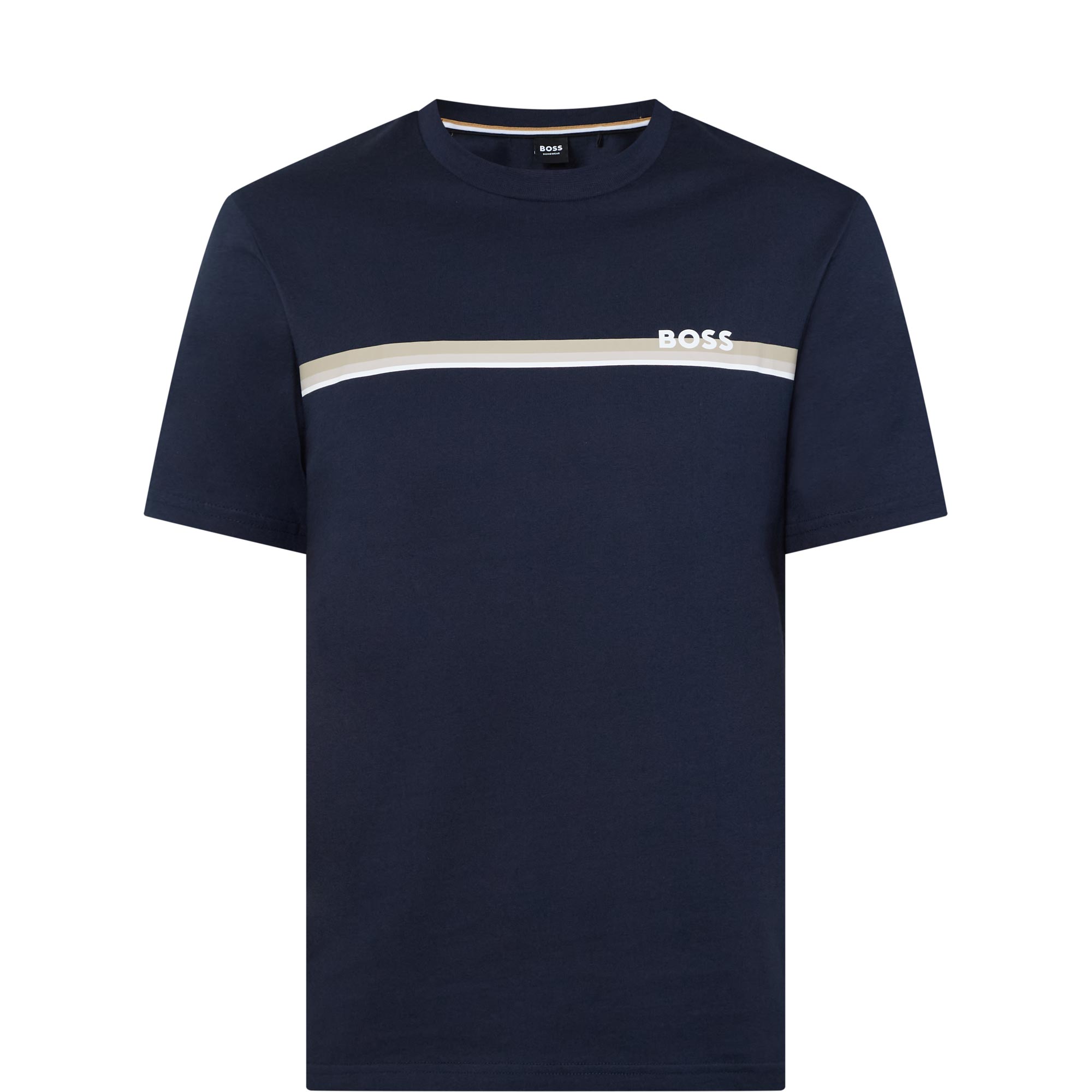 Authentic Logo Stripe Lounge T-Shirt