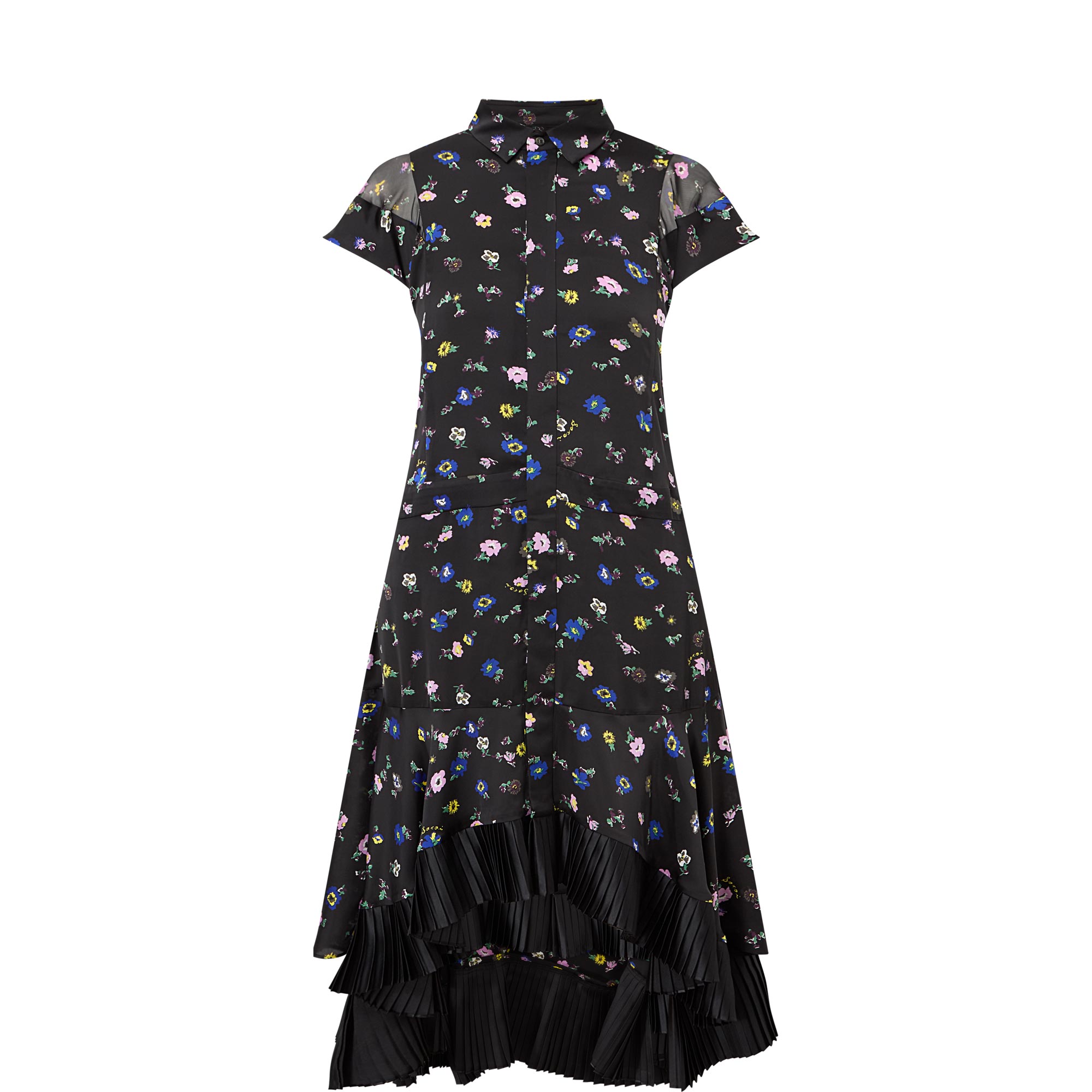 Ditsy Floral Shirt Dress