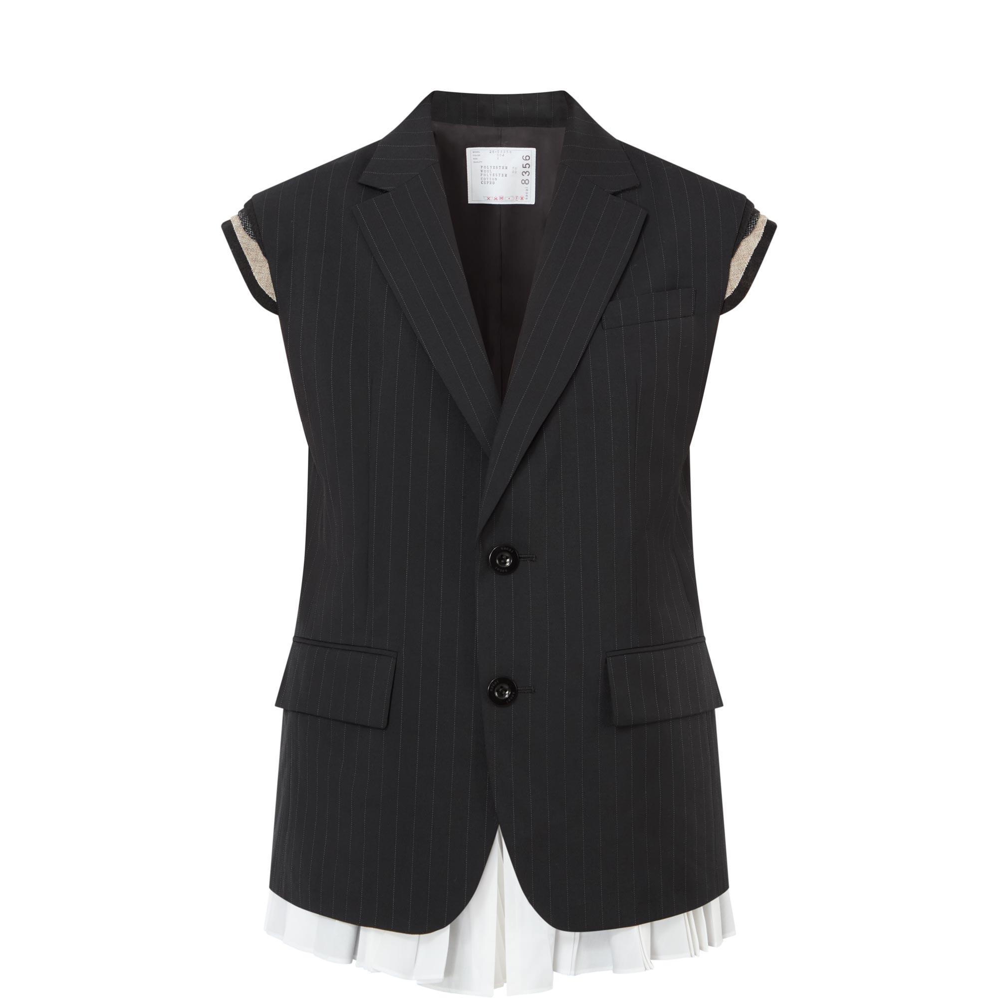 Hybrid Pinstripe Blazer