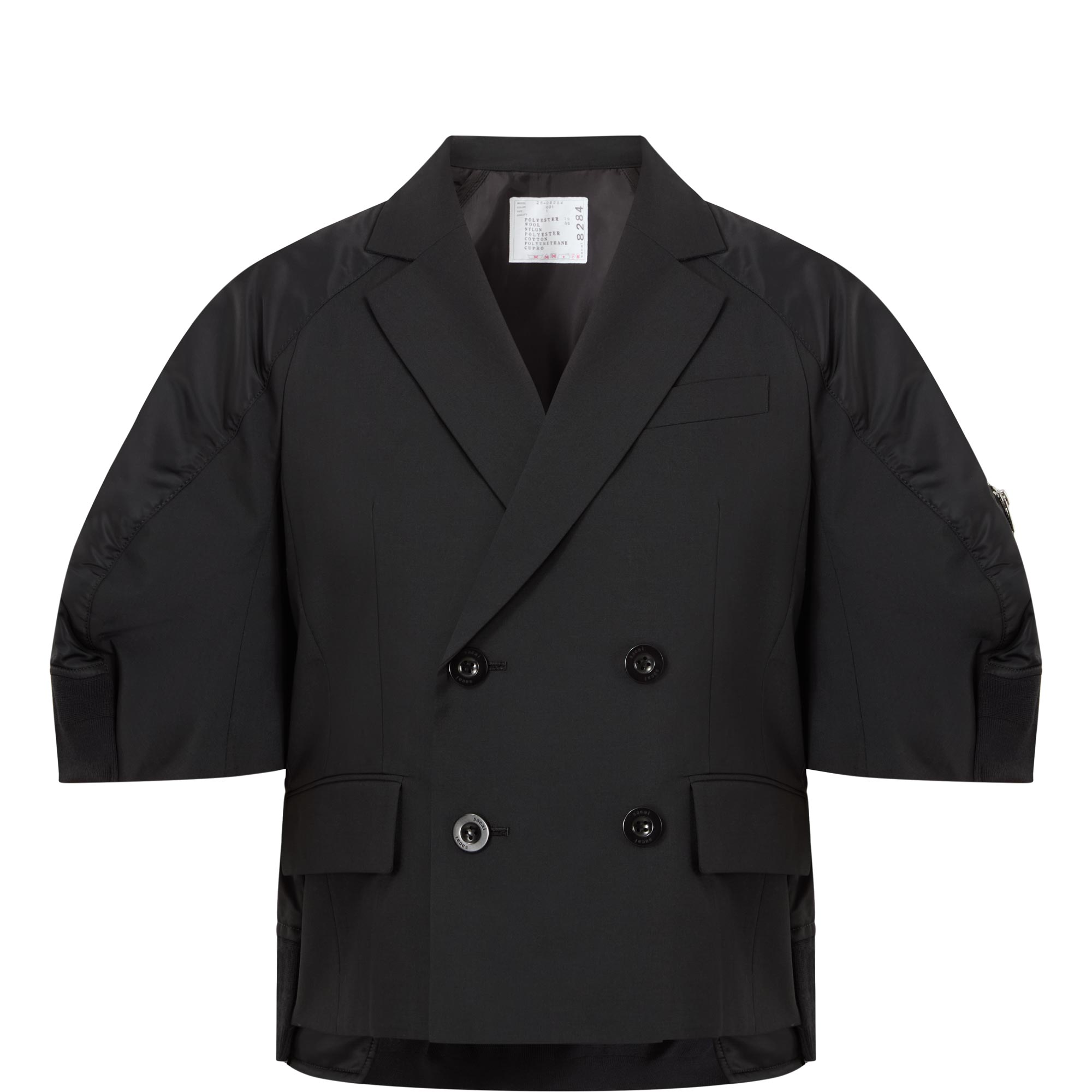 Hybrid Double-Breasted Blazer