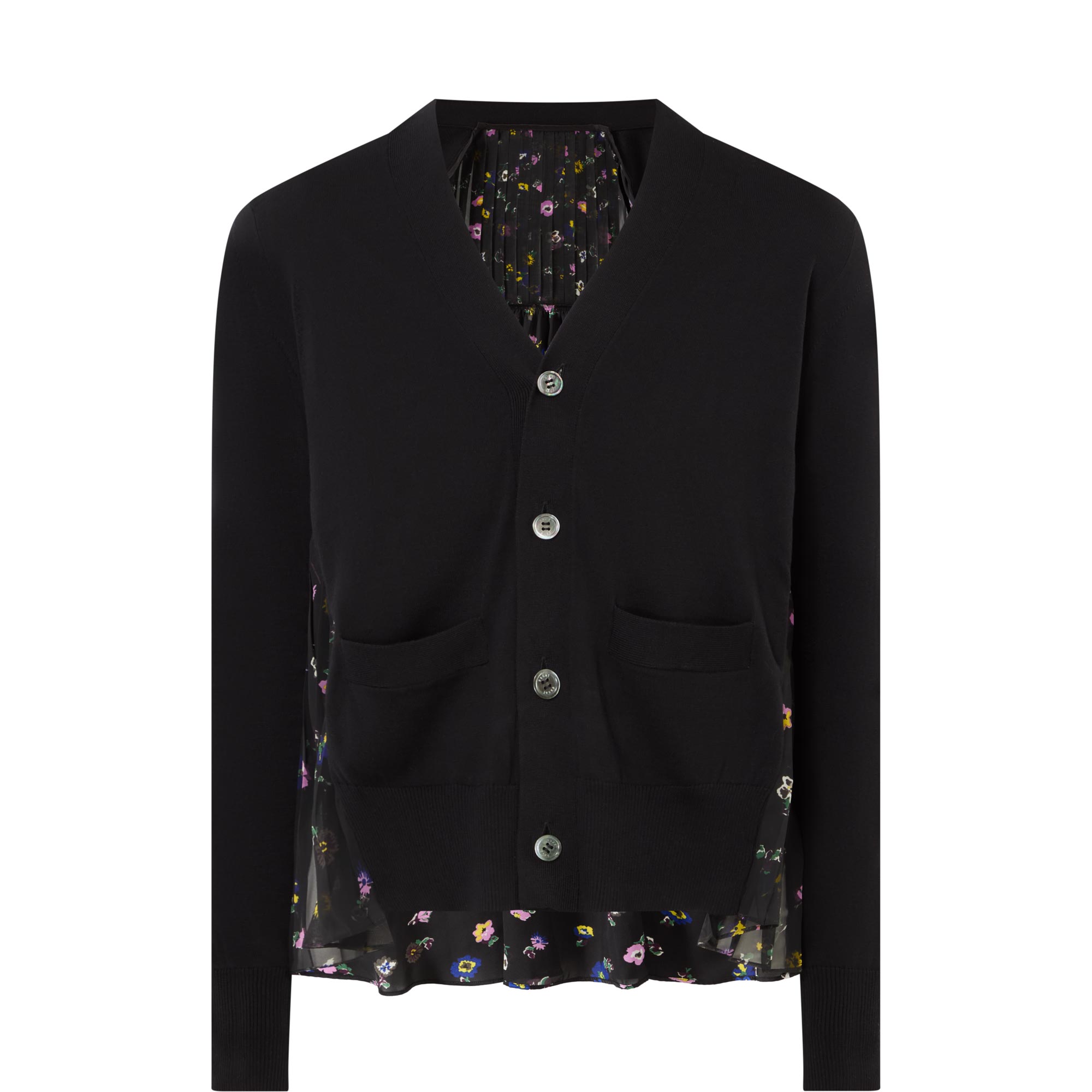 Floral Knit Cardigan