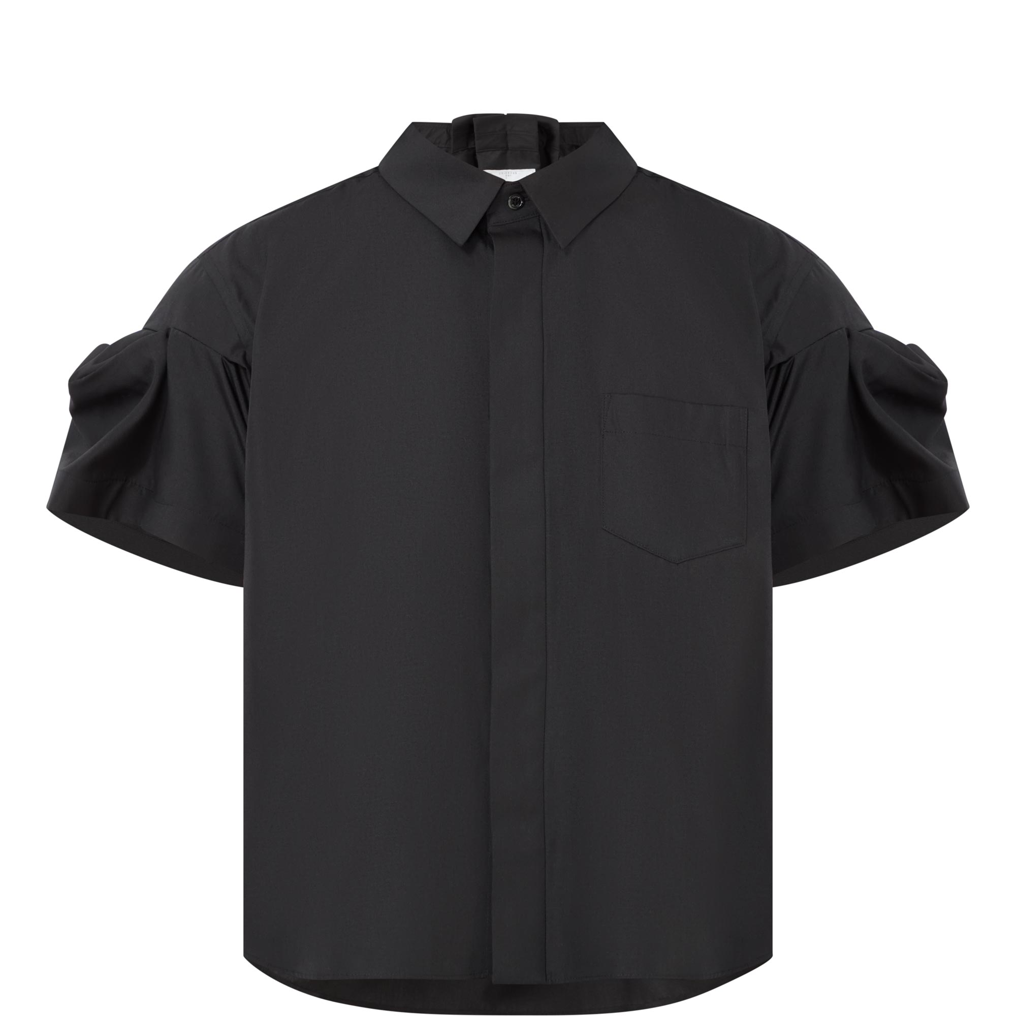 Puff Cropped Shirt