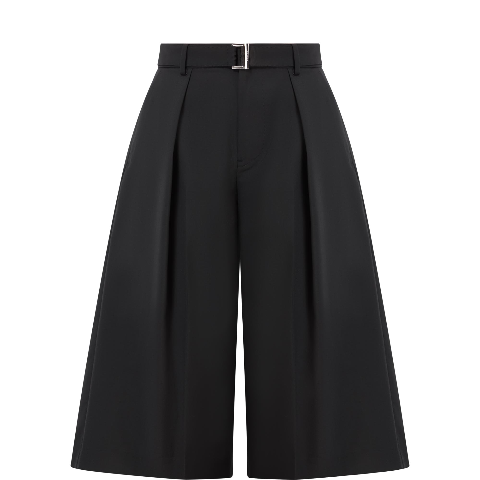 Pleated Wide Leg Culottes