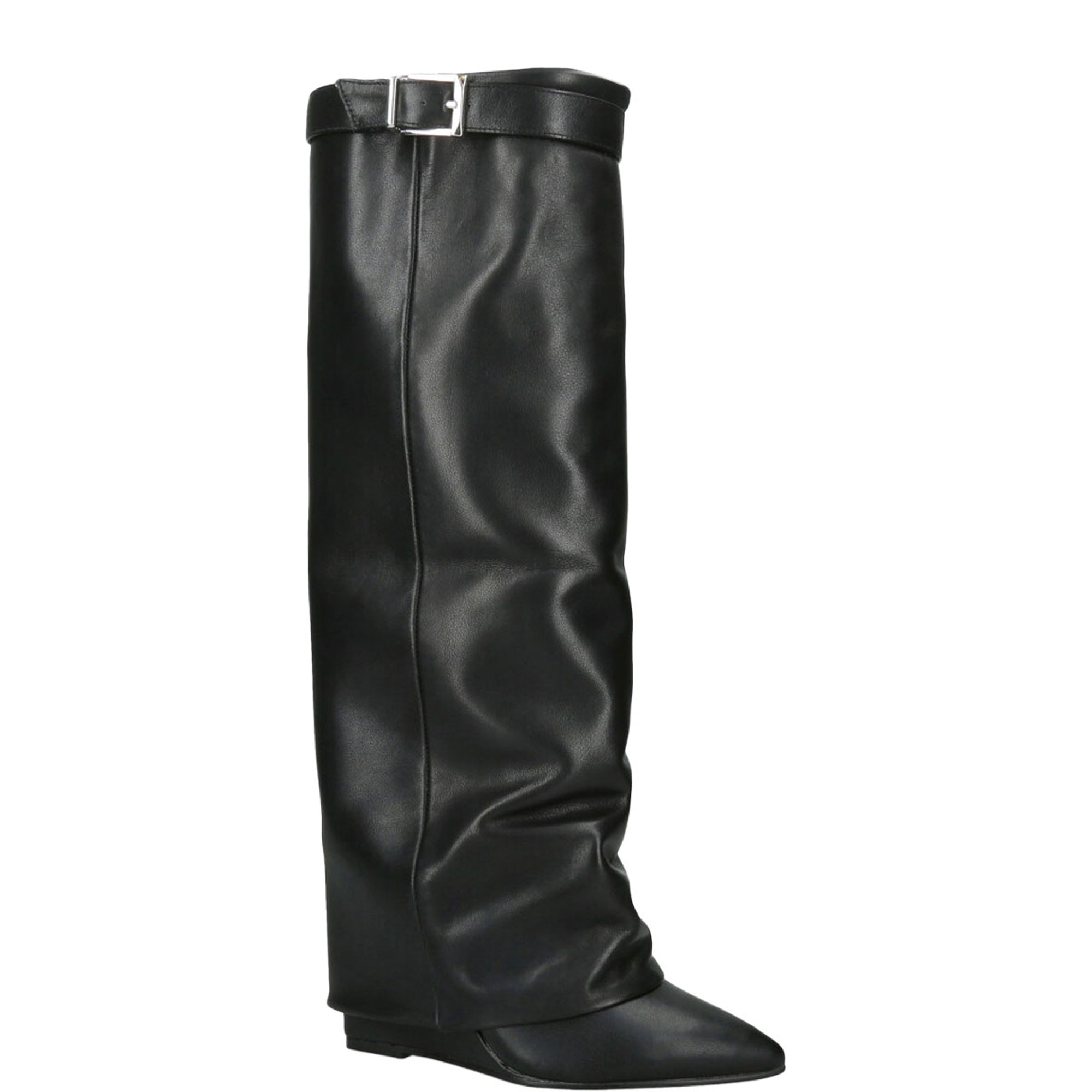 Corenne Leather Knee High Boots