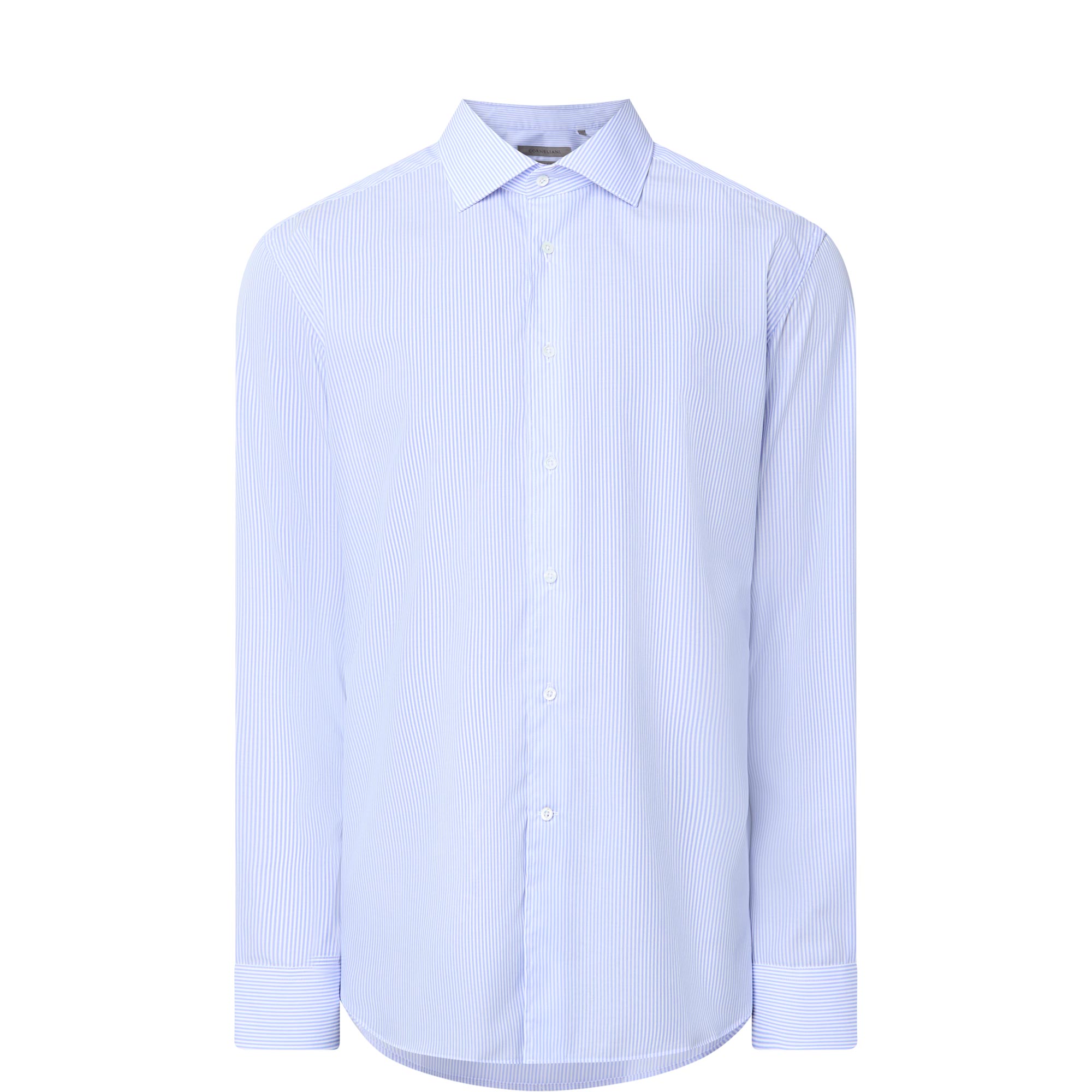 Pinstripe Single Cuff Formal Shirt