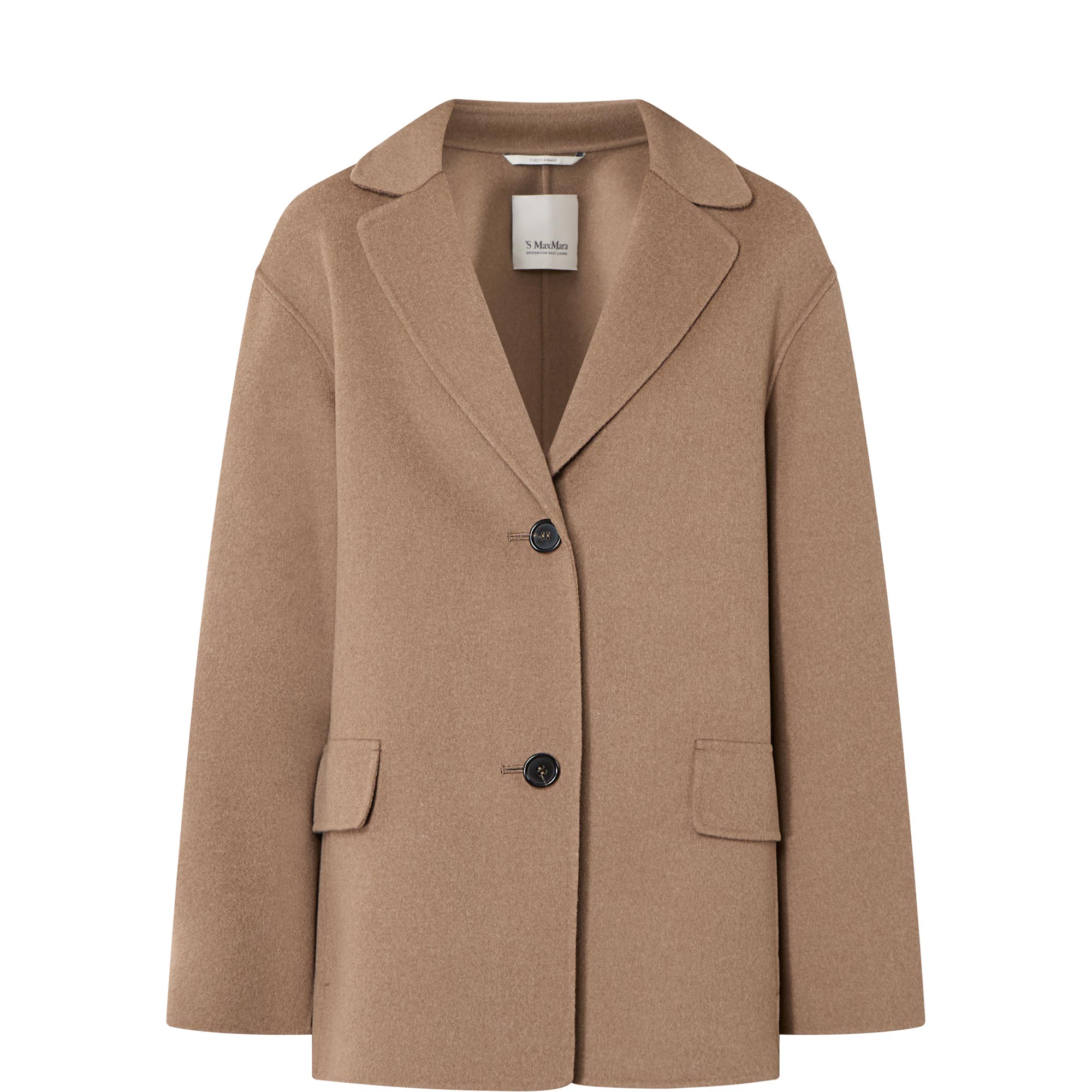 Elfi Single-Breasted Wool Blazer