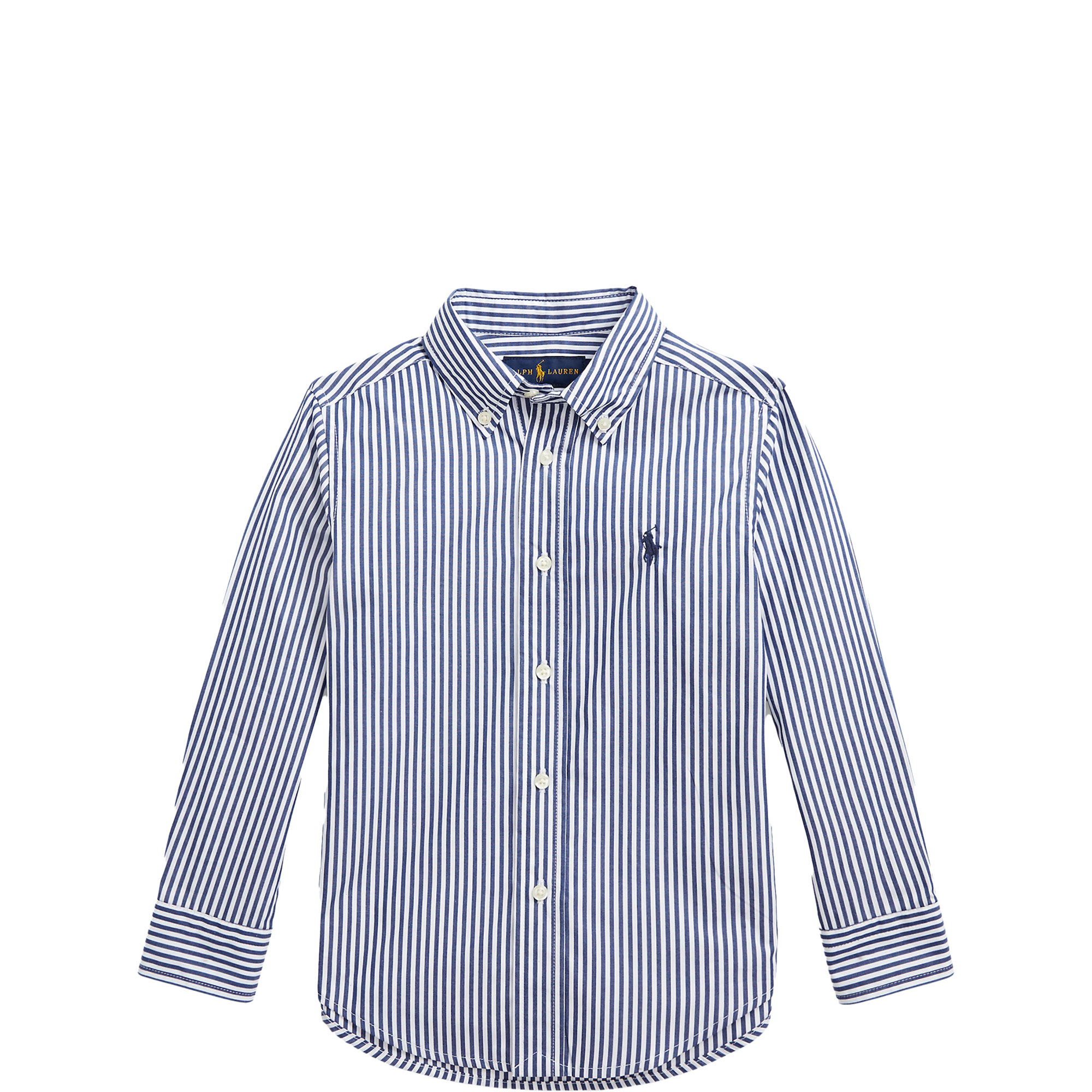 Pony Logo Striped Poplin Shirt