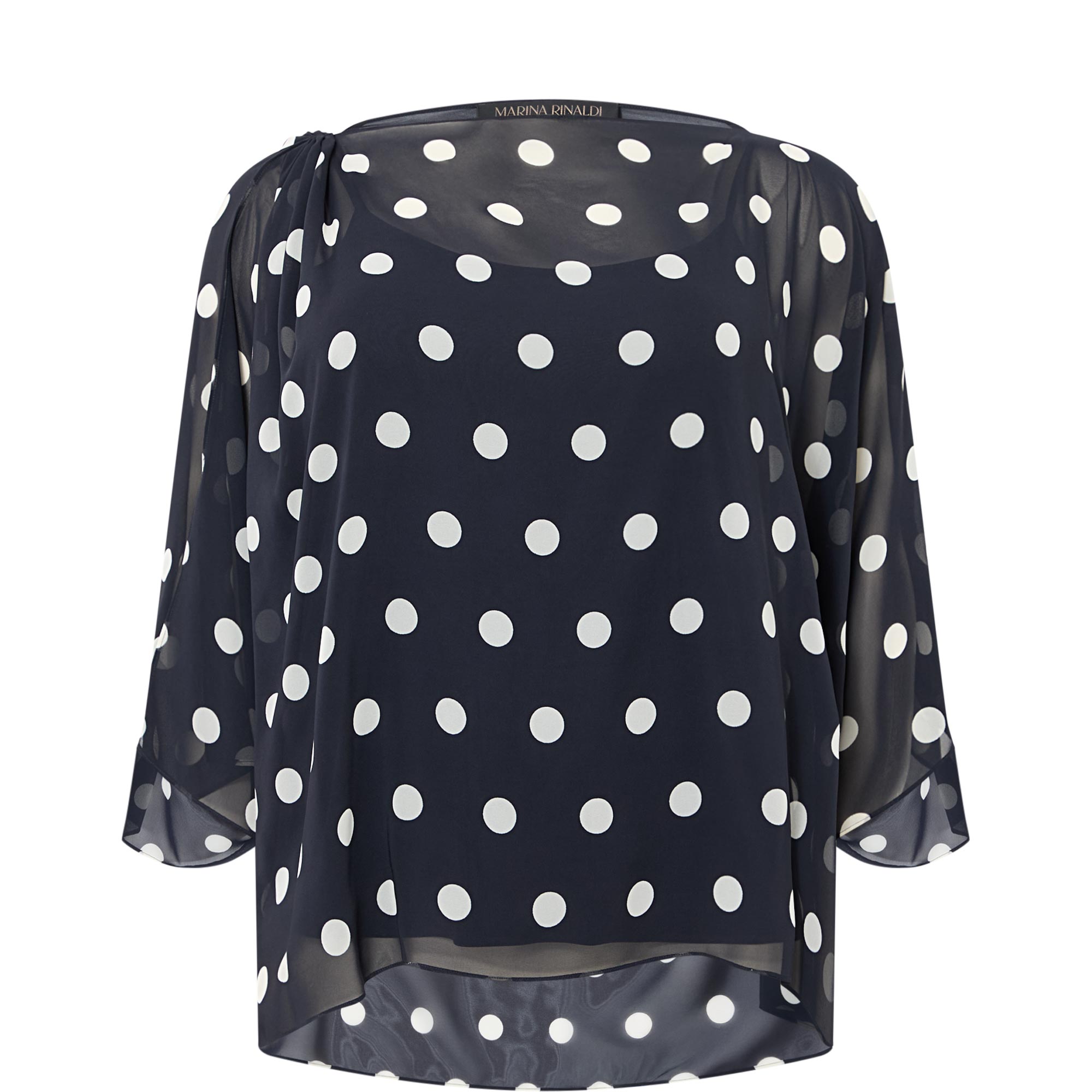 Eeditti Polka Dot Blouse