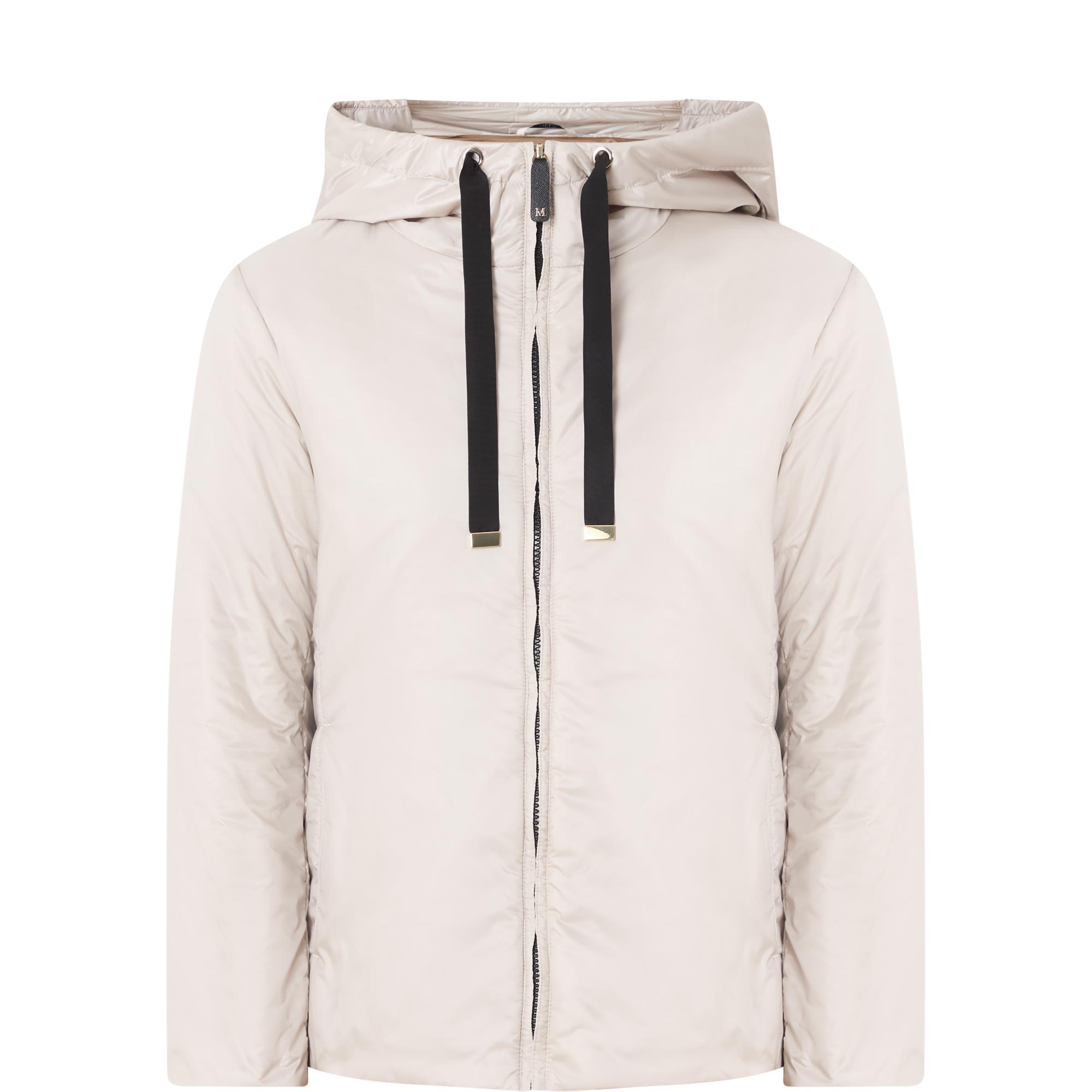 Greenh Drawstring Quilted Jacket